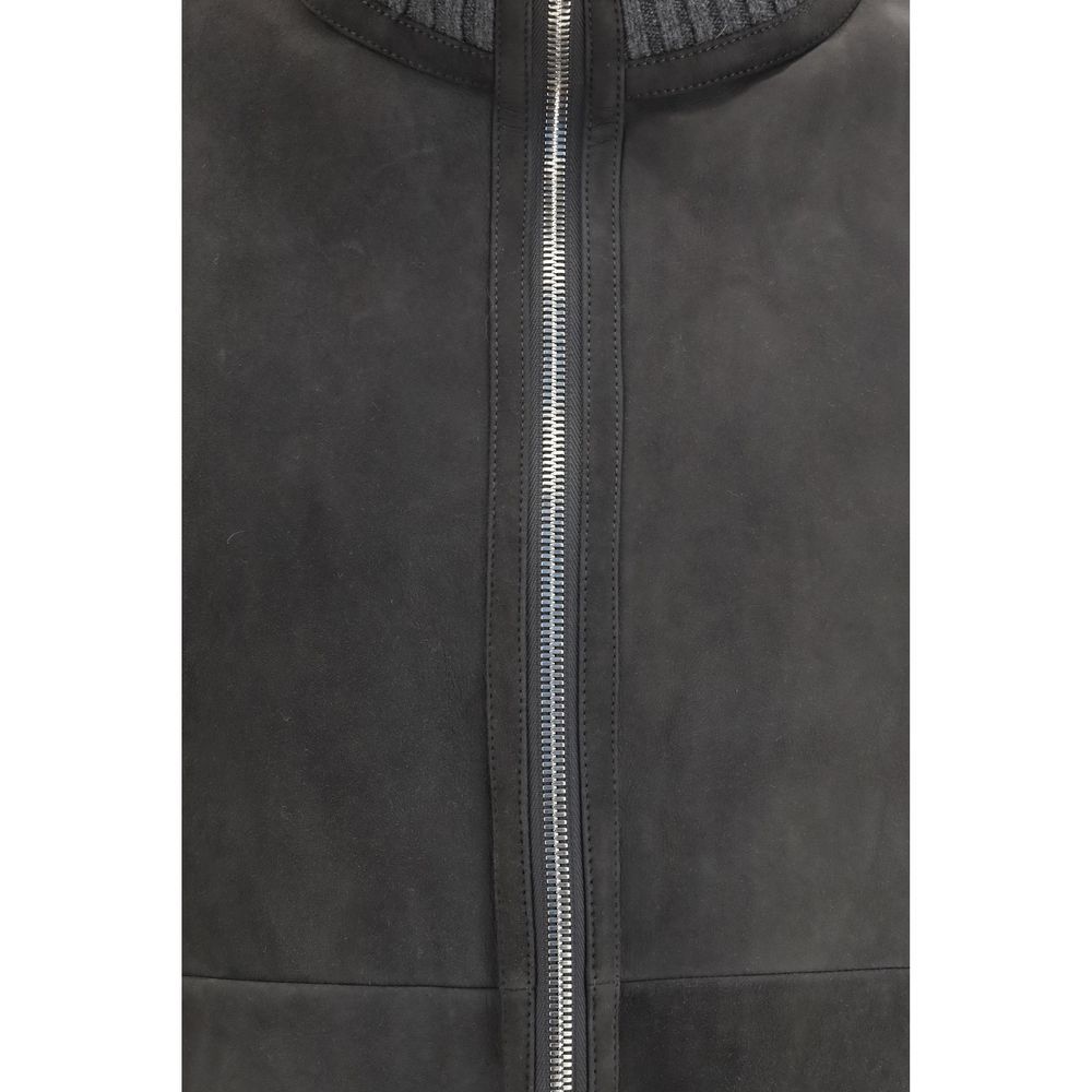 Wool Oves Aries Full-Length Men's Jacket - Brunello Cucinelli - Modalova