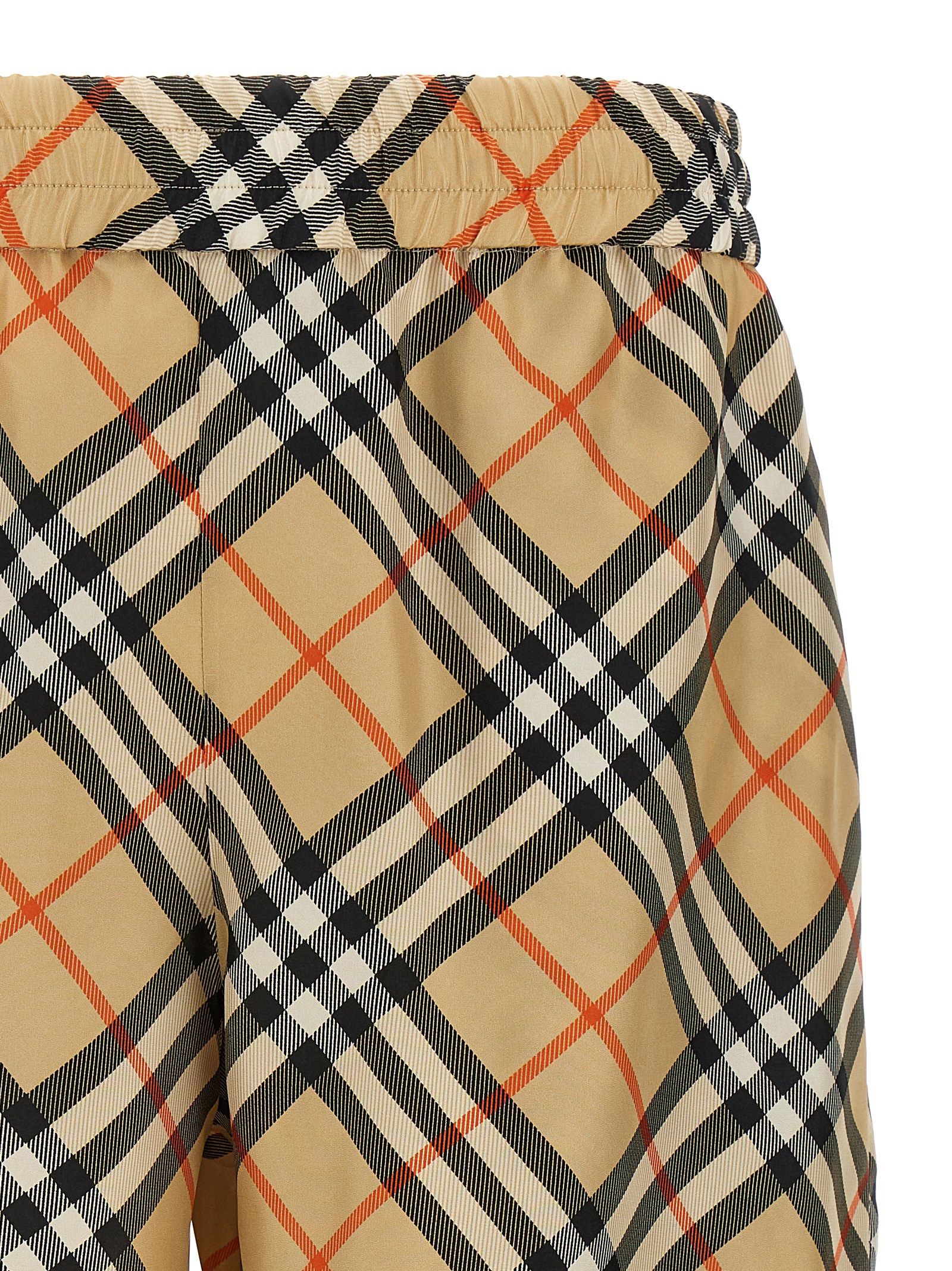 Satin Bermuda Men's Shorts - Burberry - Modalova