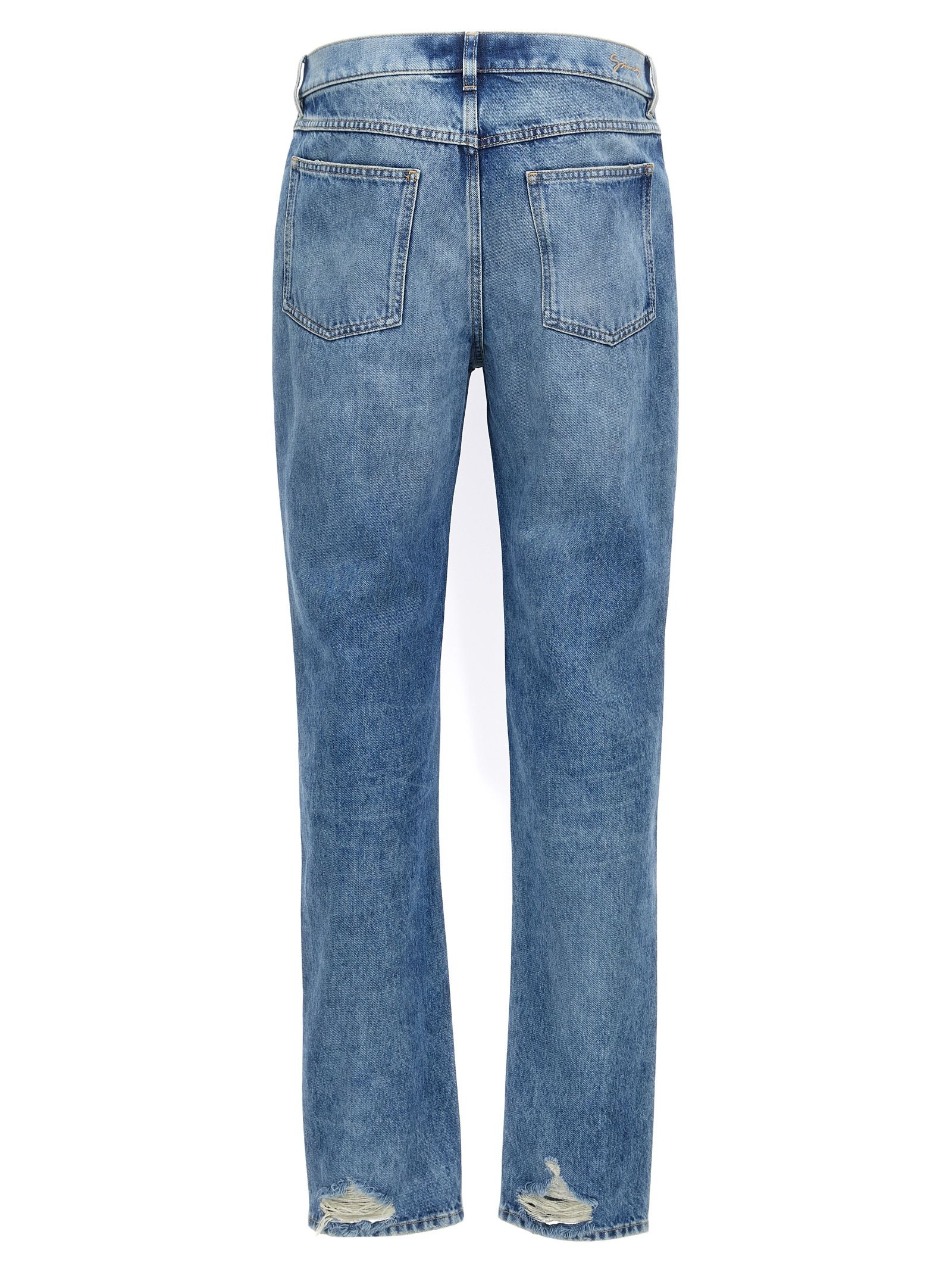 Cotton Straight-Leg Men's Jeans - Givenchy - Modalova