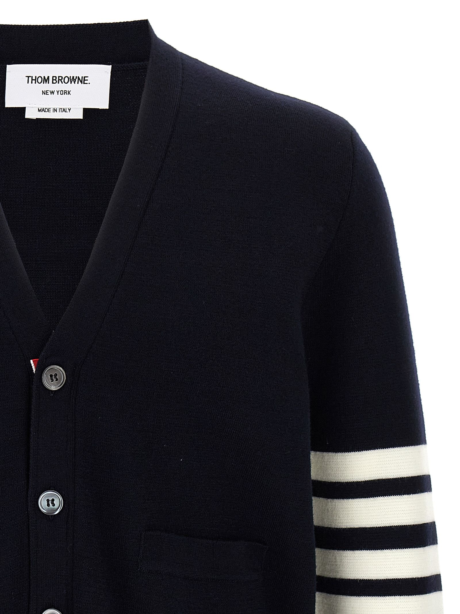 Virgin Wool Men's Cardigan - Thom Browne - Modalova