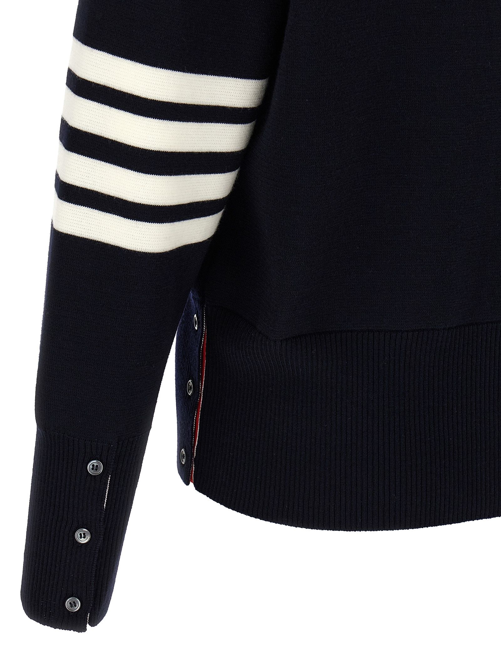 Virgin Wool Men's Cardigan - Thom Browne - Modalova