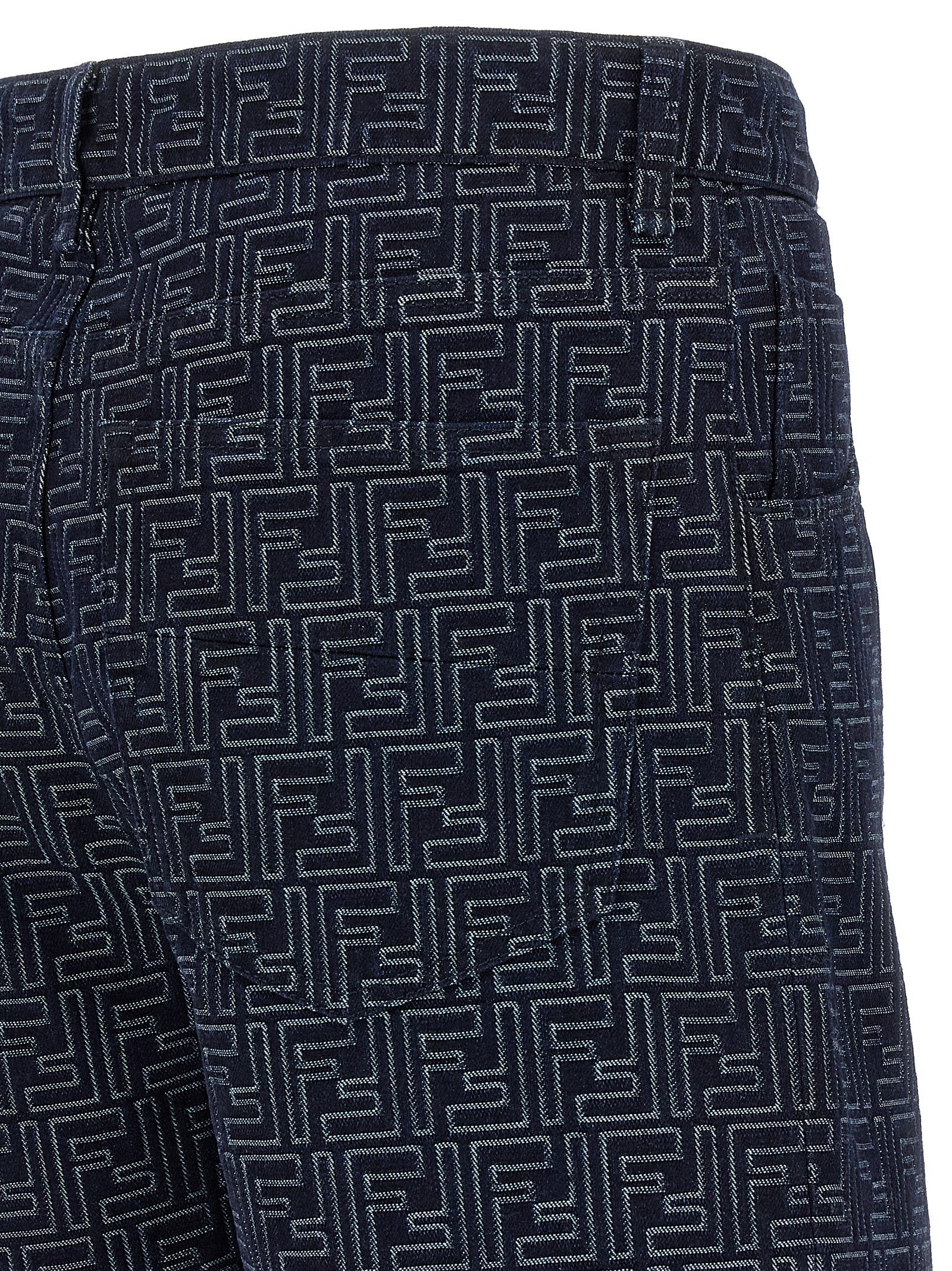 Cotton Bermuda Men's Shorts - Fendi - Modalova