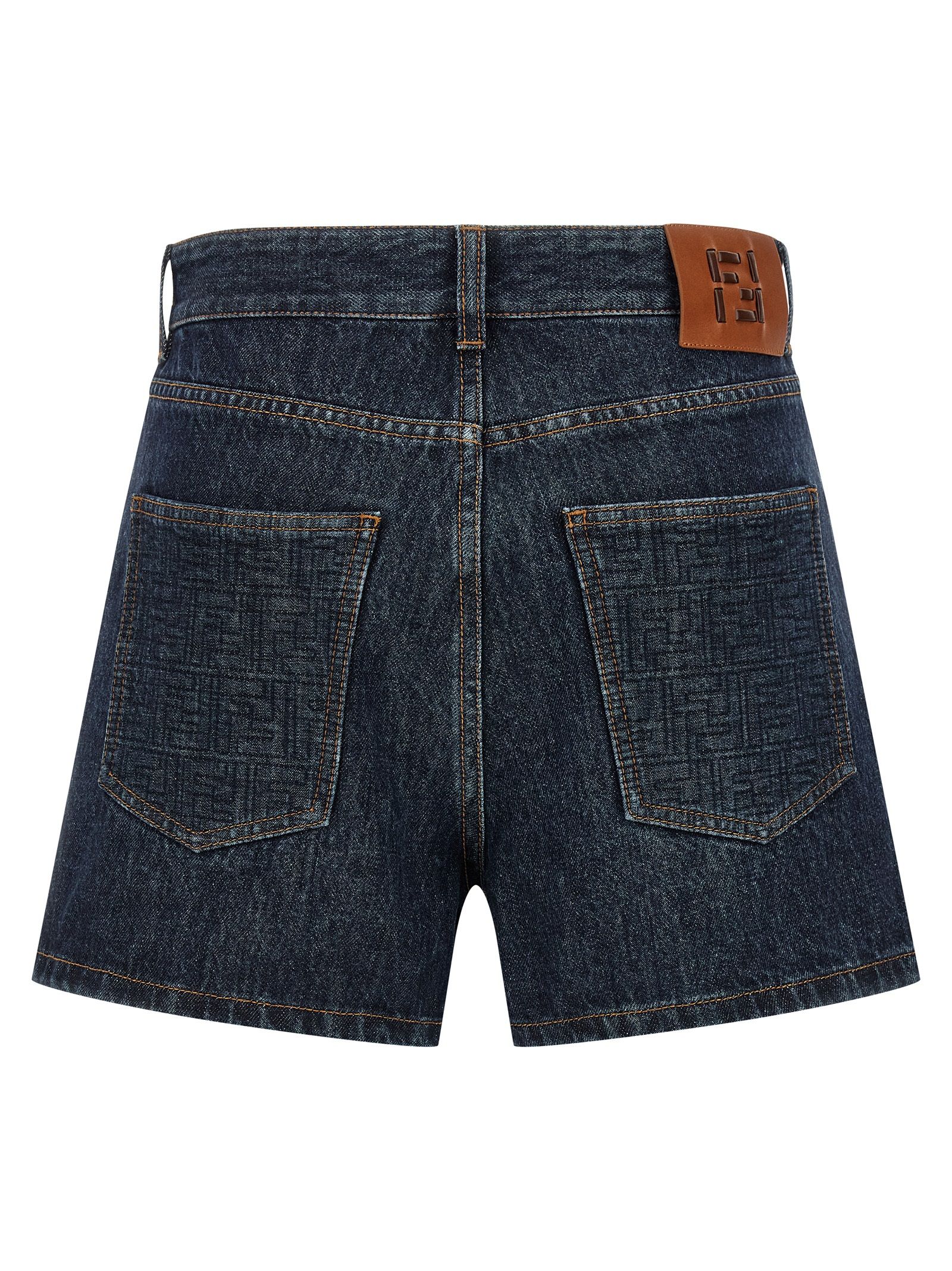 Cotton Bermuda Women's Shorts - Fendi - Modalova