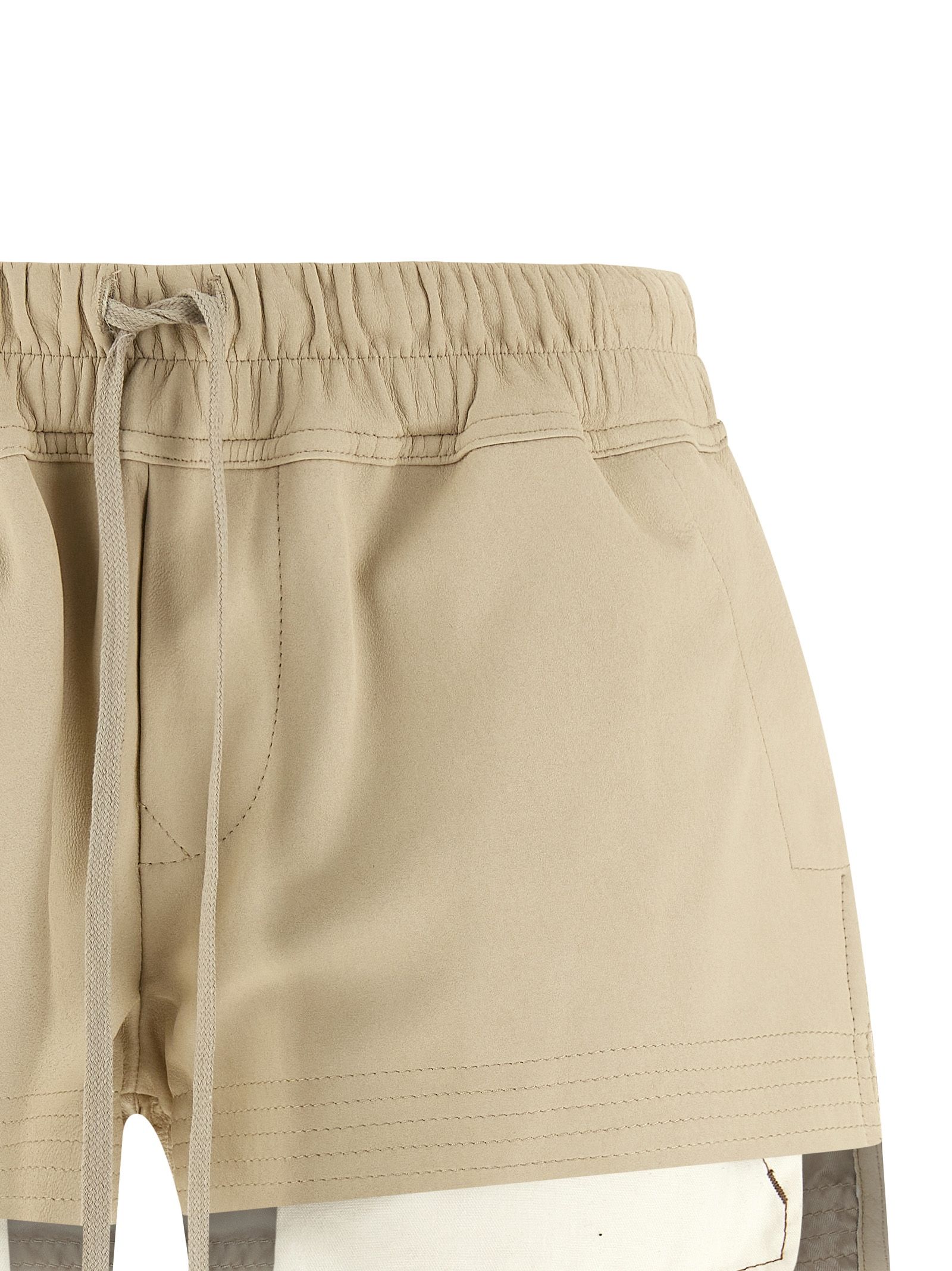 Lamb Leather Bermuda Women's Shorts - Rick Owens - Modalova