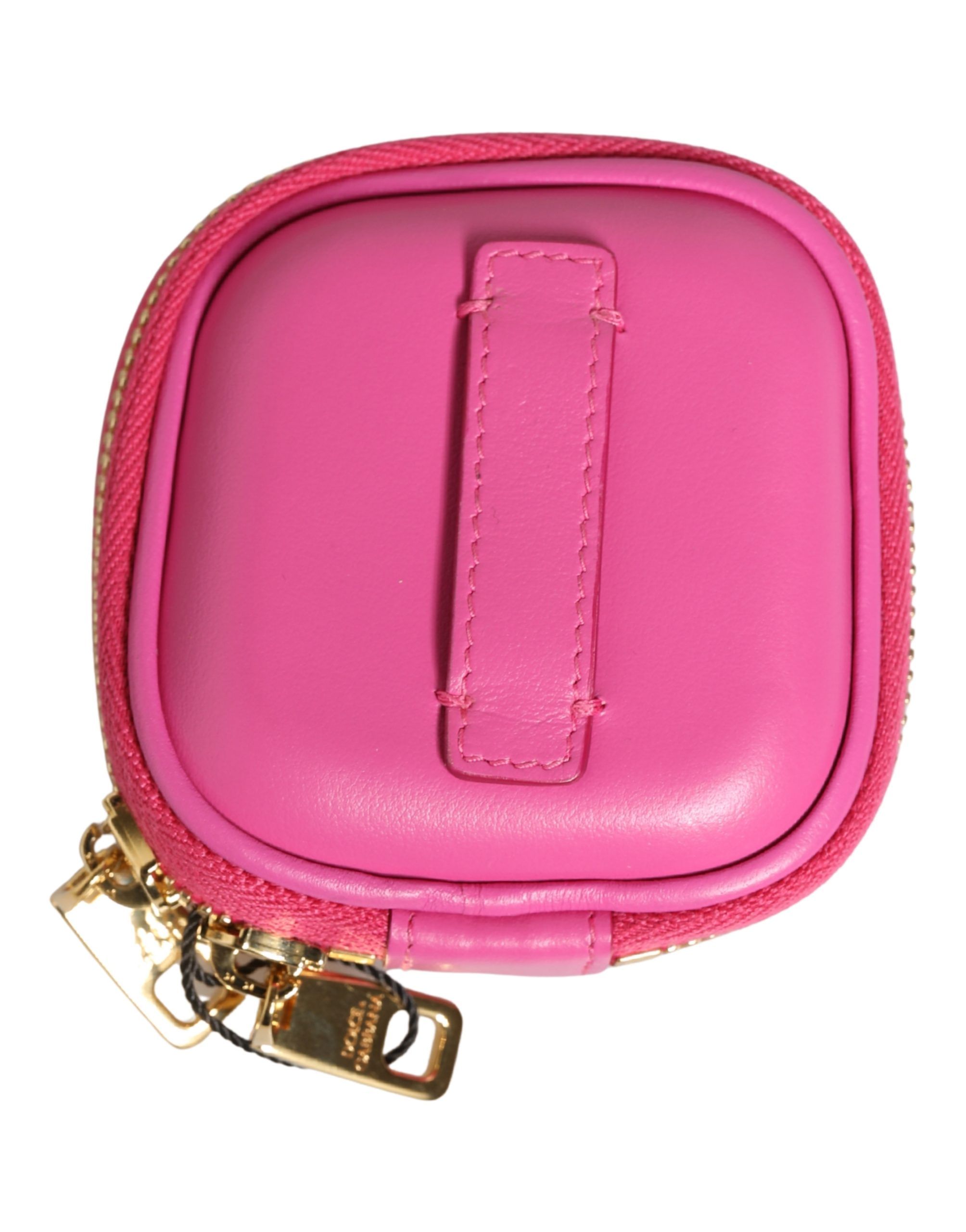 Lamb Leather Embossed Logo Holder Airpod Women's Case (Pre-Owned) - Dolce & Gabbana - Modalova