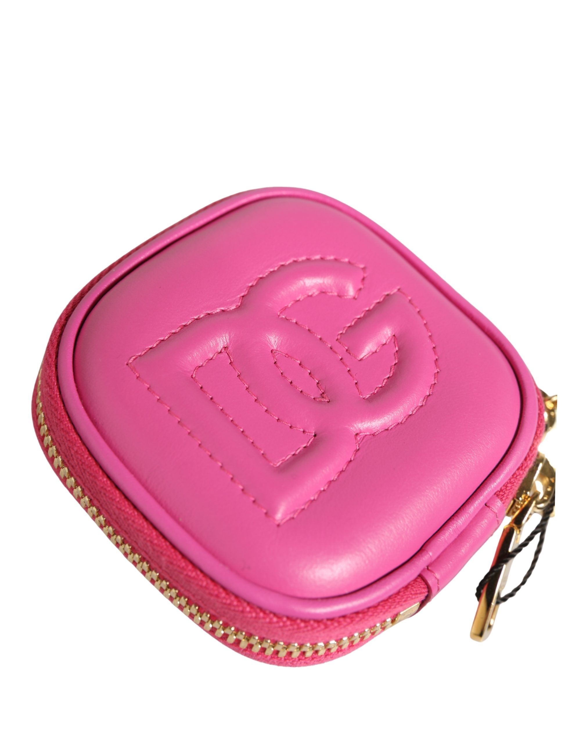 Lamb Leather Embossed Logo Holder Airpod Women's Case (Pre-Owned) - Dolce & Gabbana - Modalova