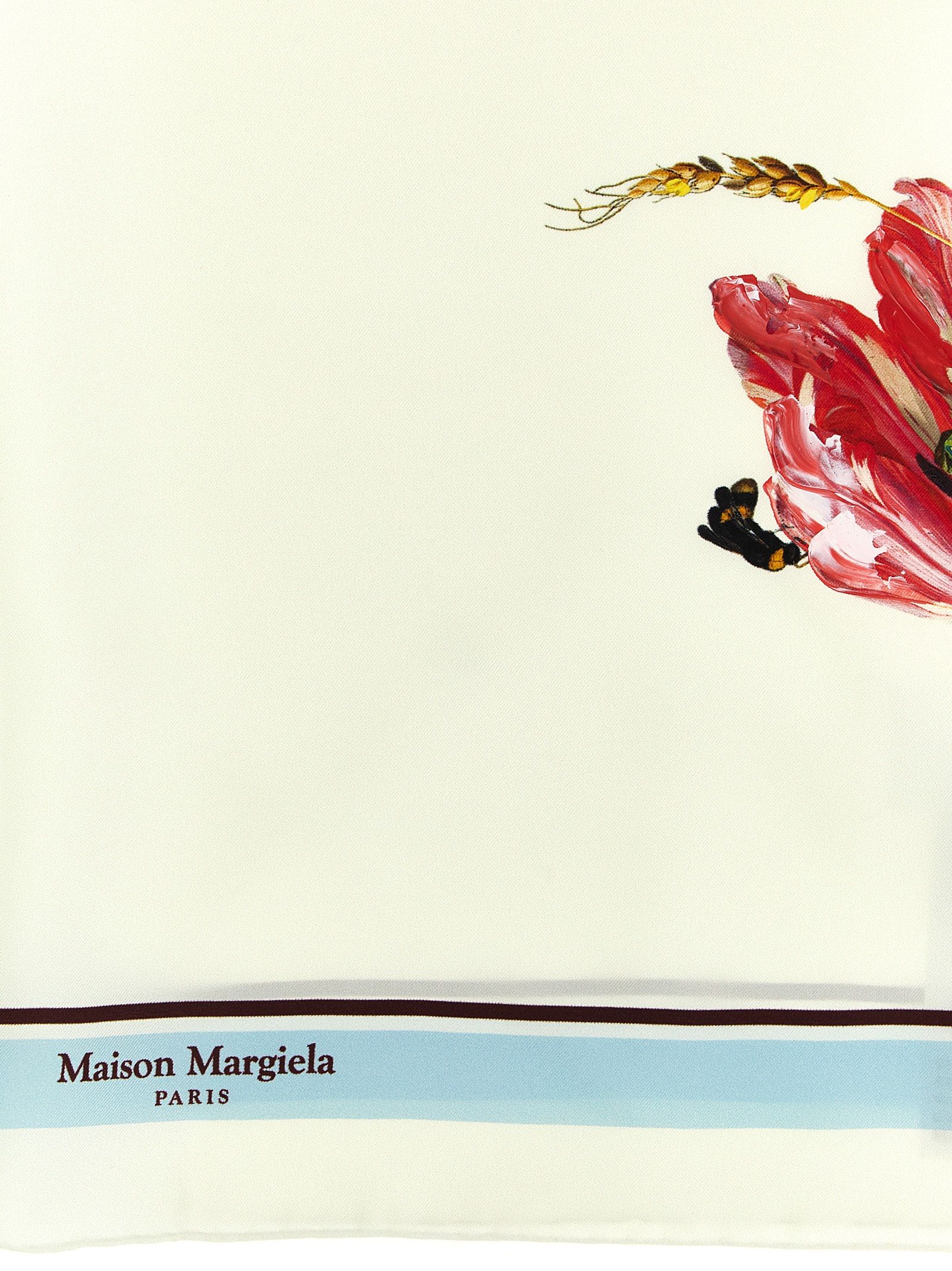 Silk Women's Scarf - Maison Margiela - Modalova