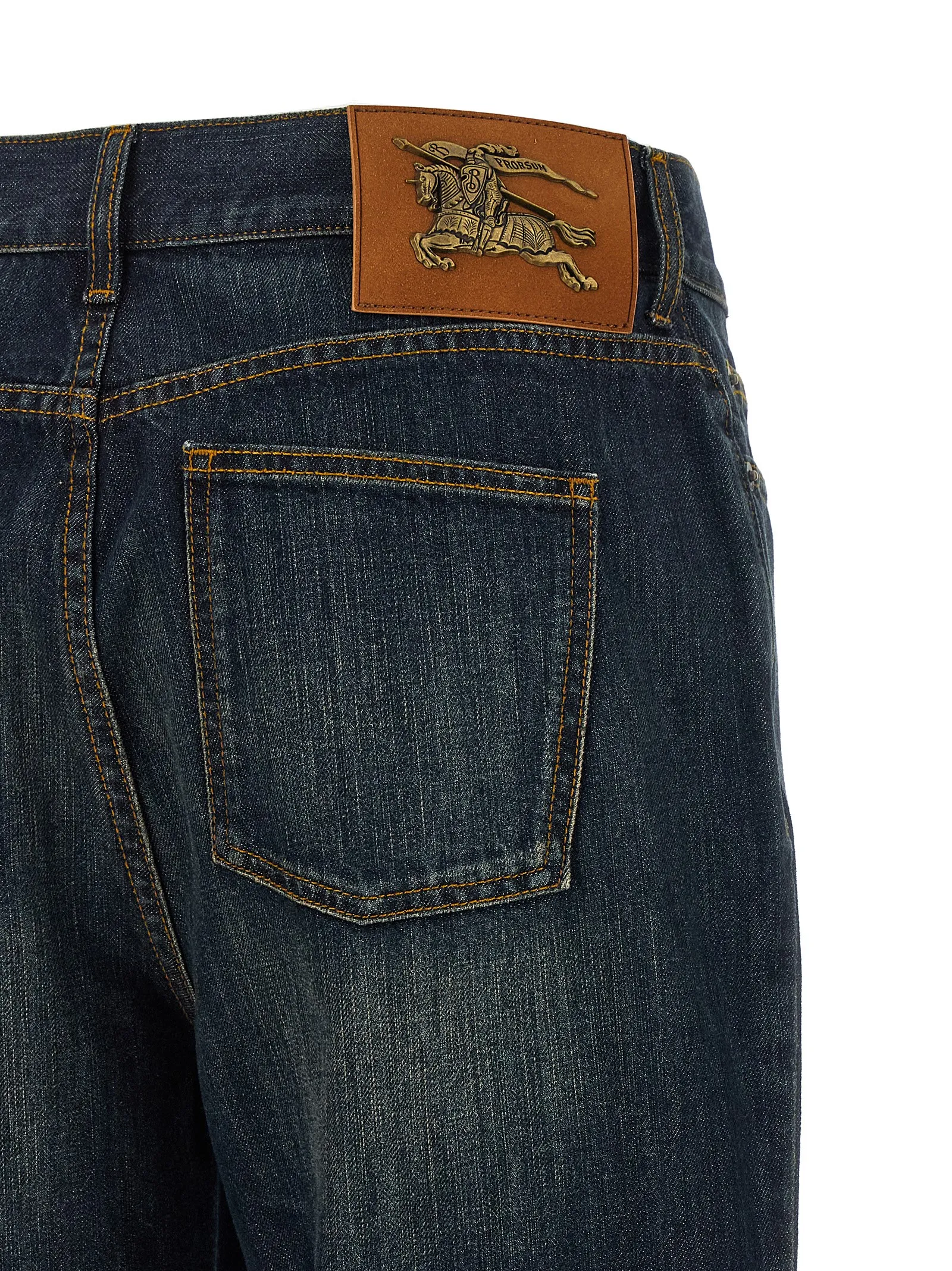 Cotton Flared Women's Jeans - Burberry - Modalova