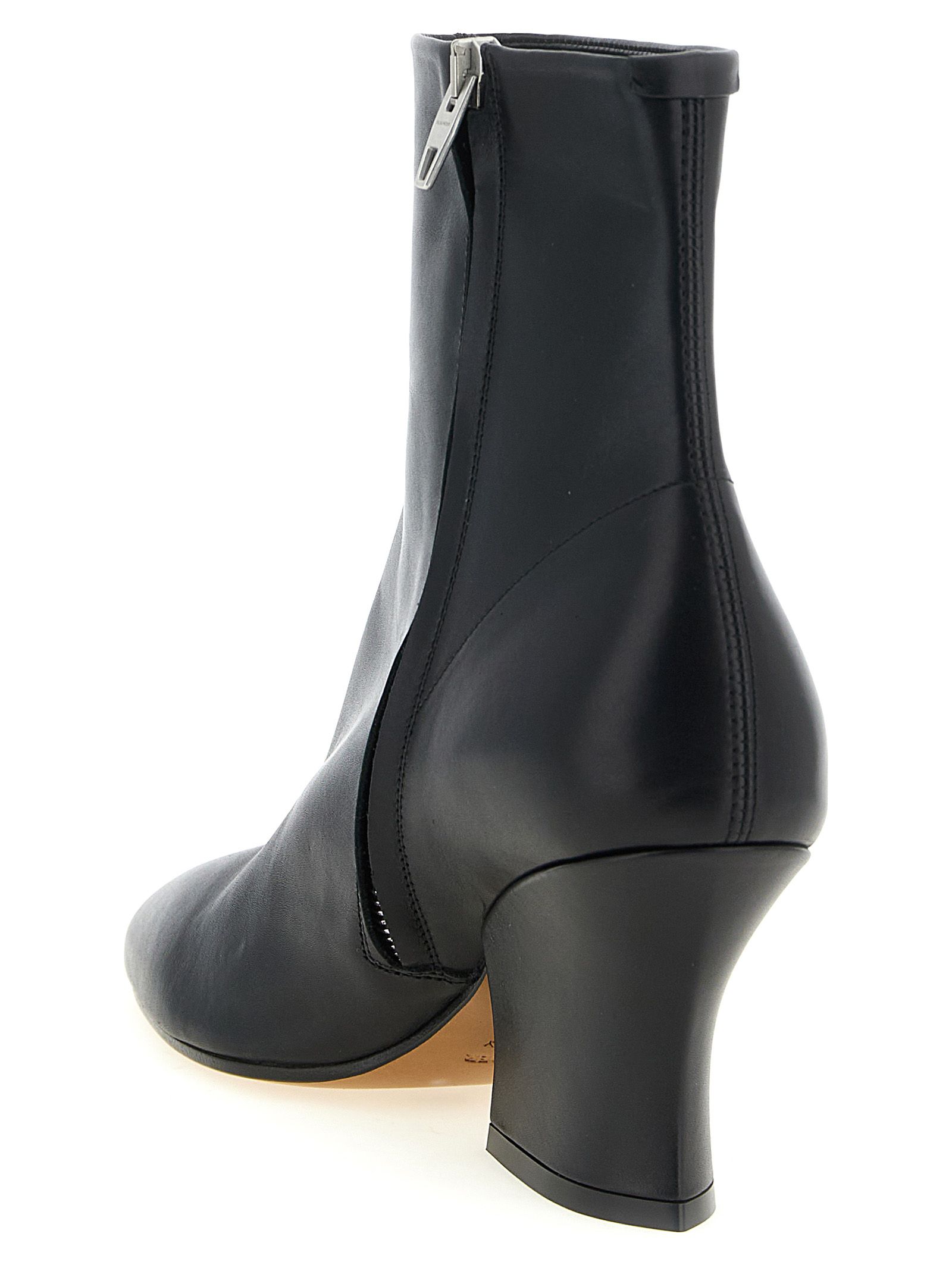 Calfskin Ankle Women's Boots - Jil Sander - Modalova