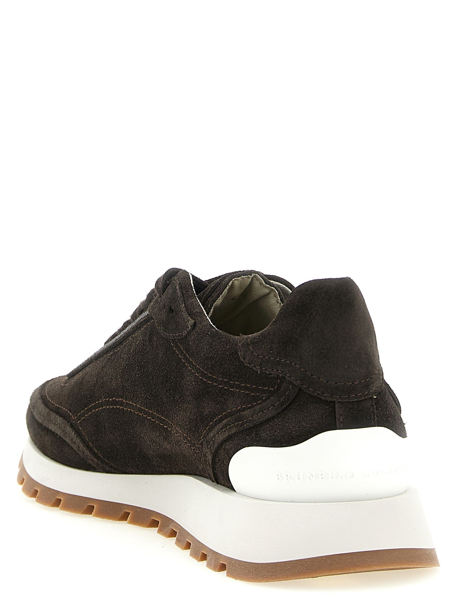 Calfskin Women's Sneakers - Brunello Cucinelli - Modalova