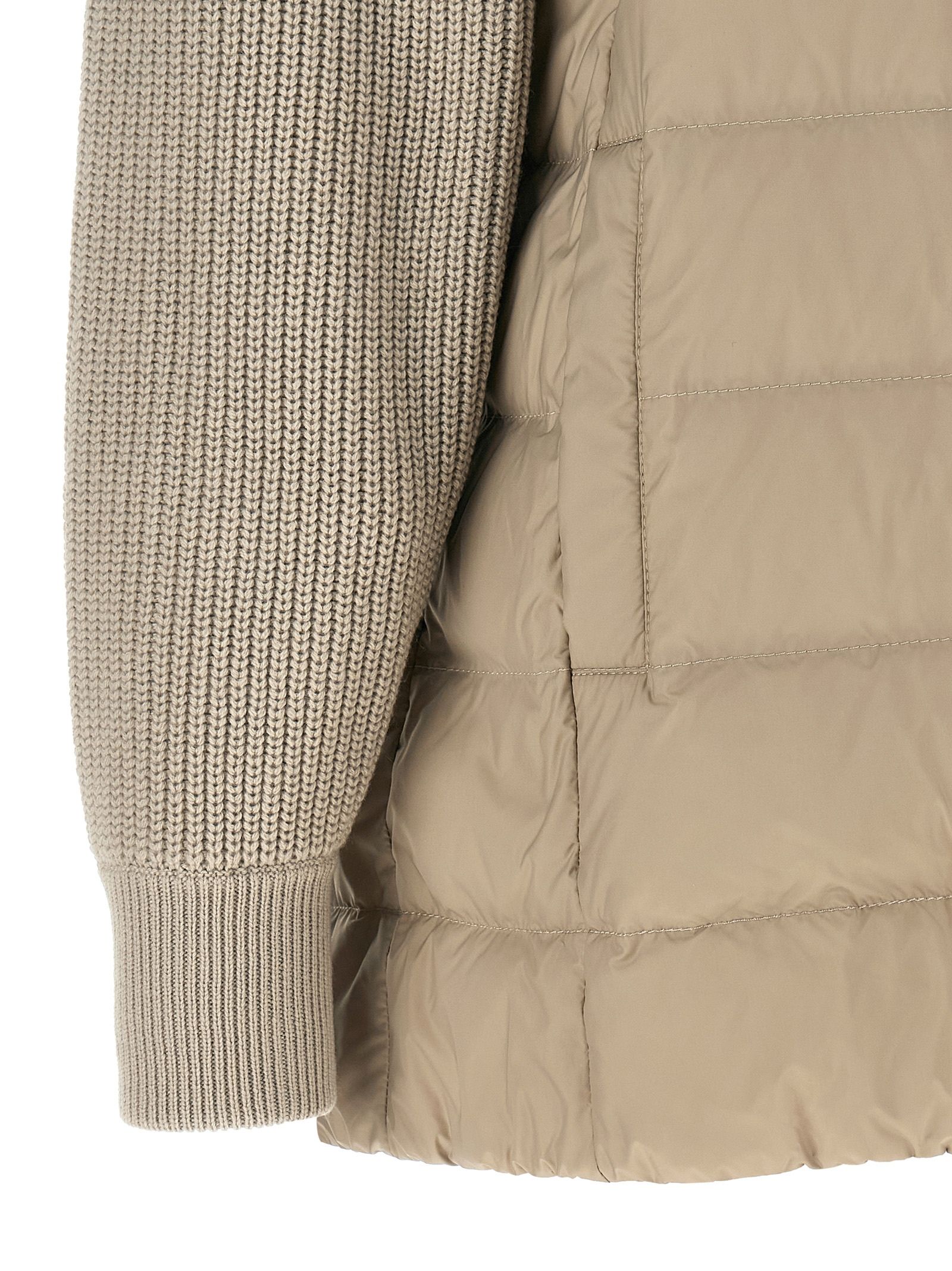 Polyester Full-Length Women's Jacket - Brunello Cucinelli - Modalova