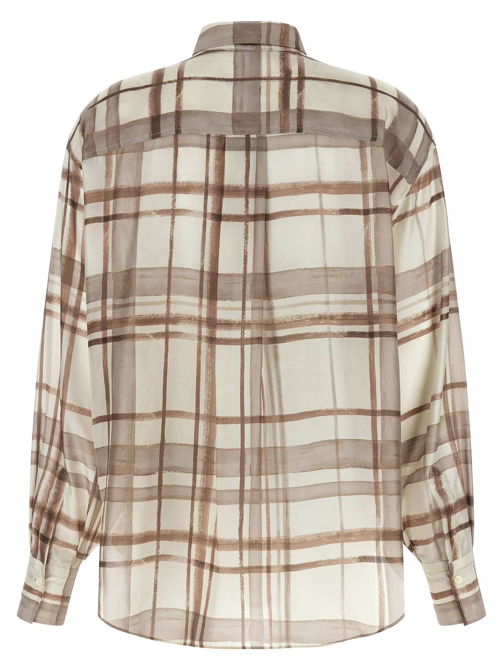 Silk Women's Blouse - Brunello Cucinelli - Modalova