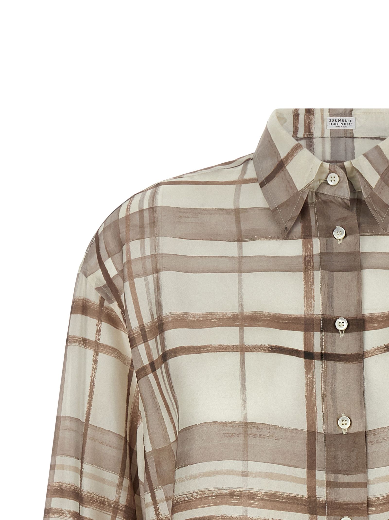 Silk Women's Blouse - Brunello Cucinelli - Modalova