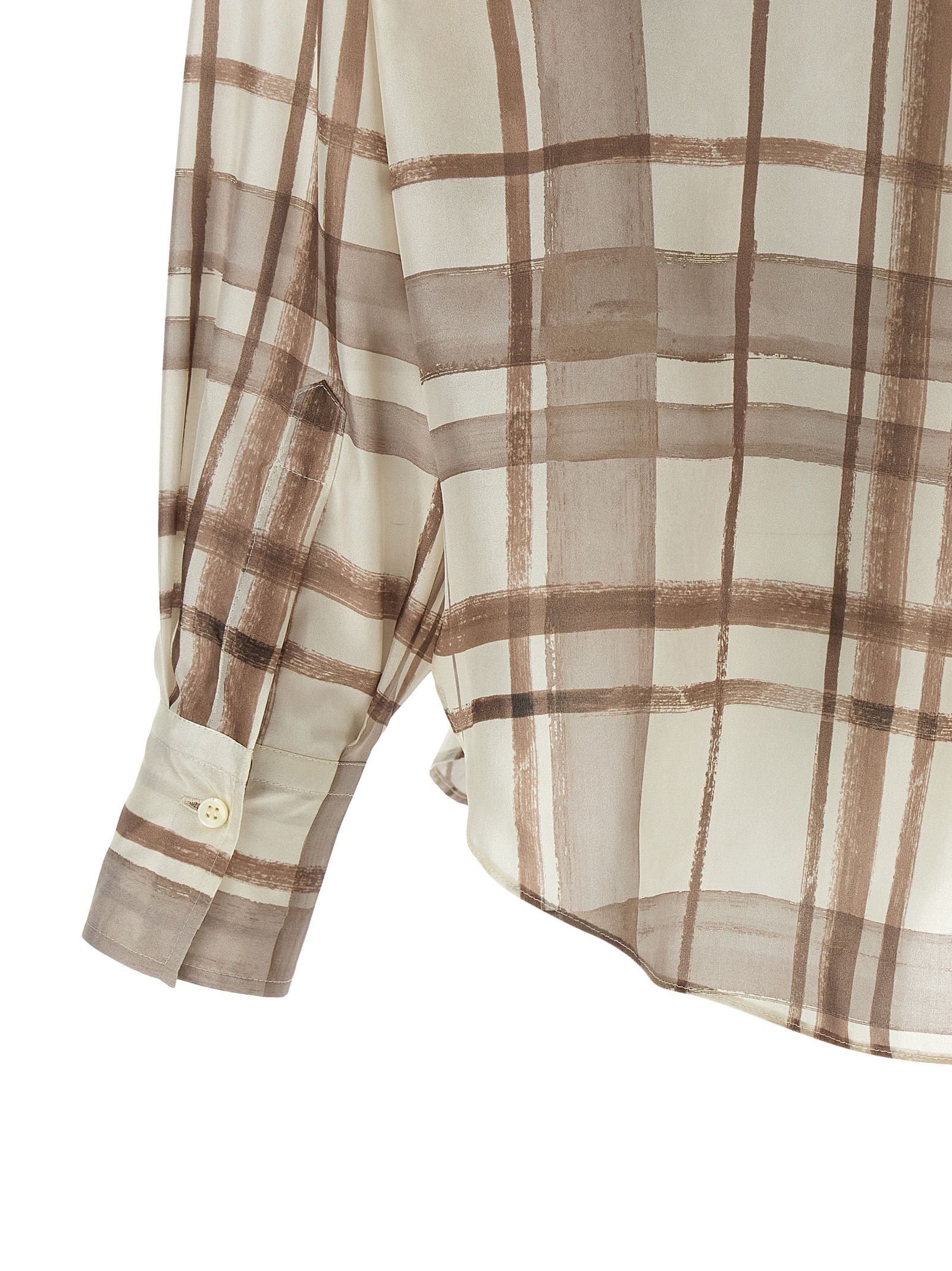 Silk Women's Blouse - Brunello Cucinelli - Modalova
