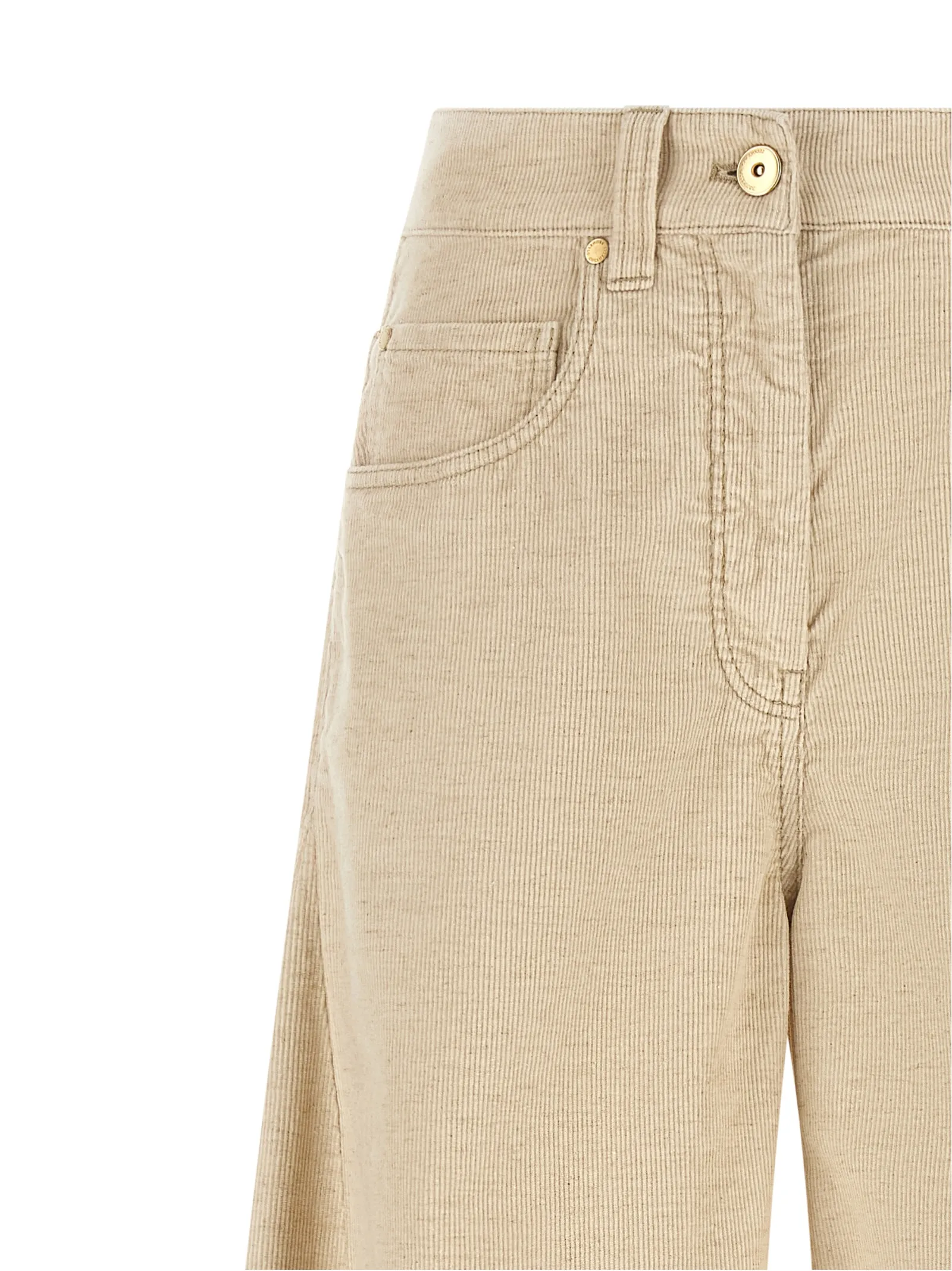 Cotton Casual Women's Pants - Brunello Cucinelli - Modalova