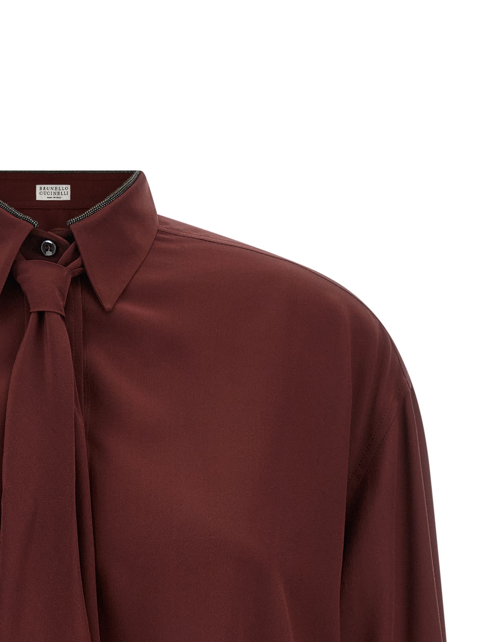 Silk Women's Blouse - Brunello Cucinelli - Modalova