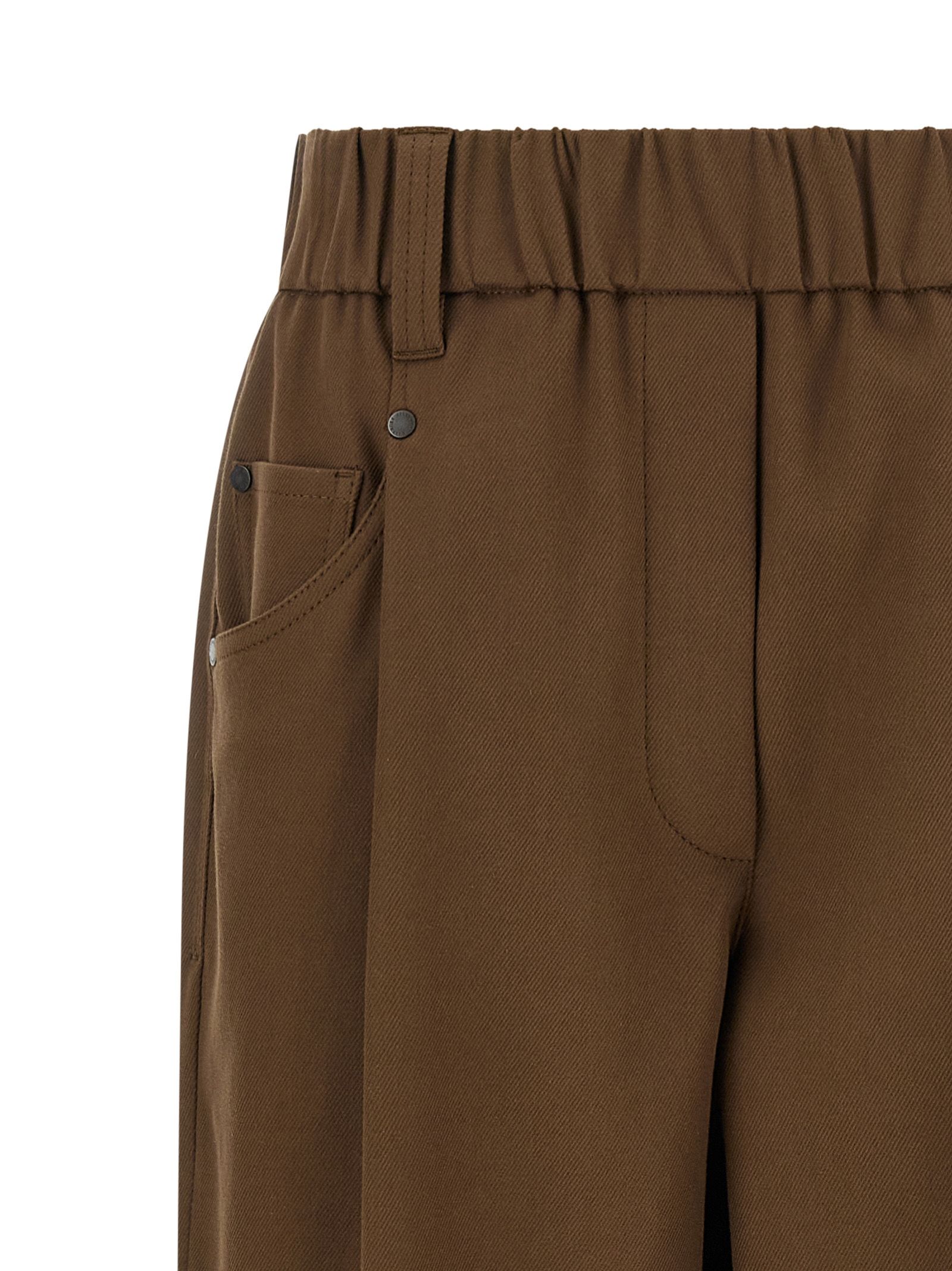 Cotton Casual Women's Pants - Brunello Cucinelli - Modalova
