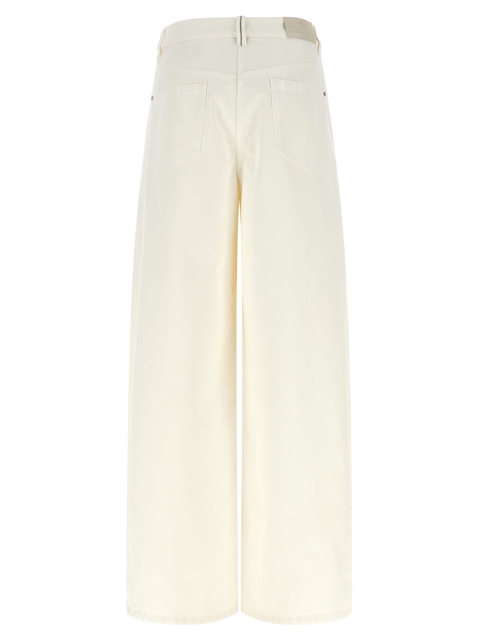 Cotton Relaxed Fit Women's Jeans - Brunello Cucinelli - Modalova