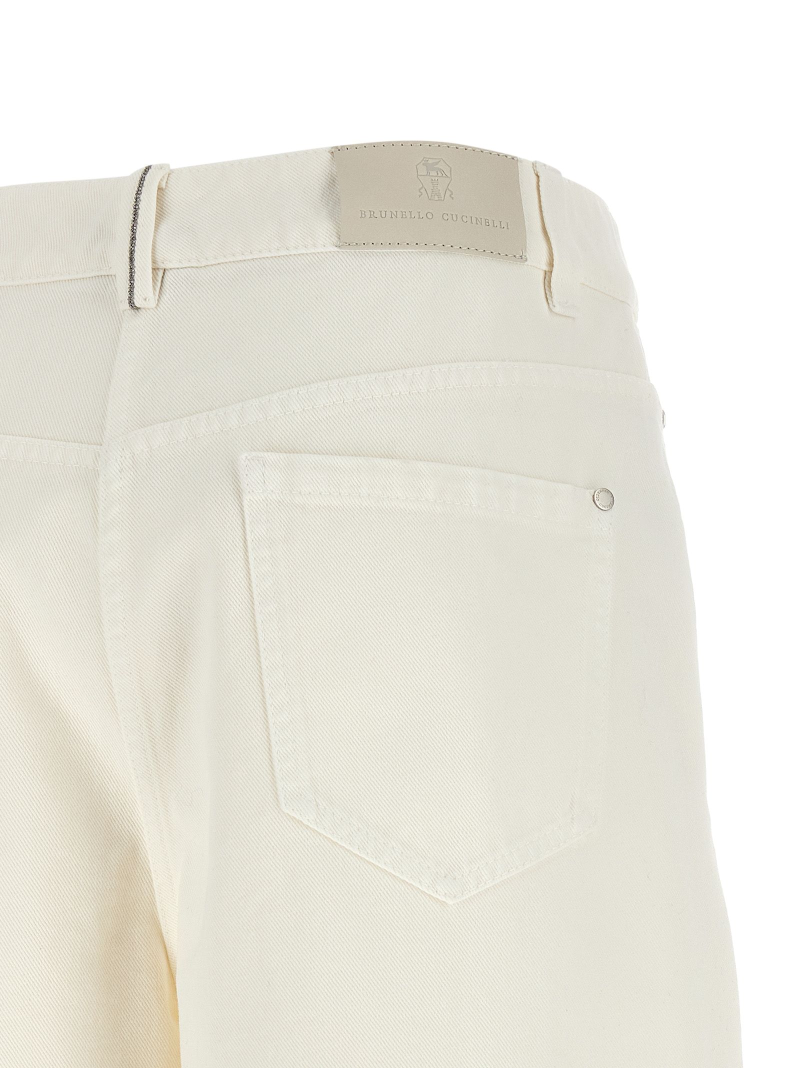 Cotton Relaxed Fit Women's Jeans - Brunello Cucinelli - Modalova