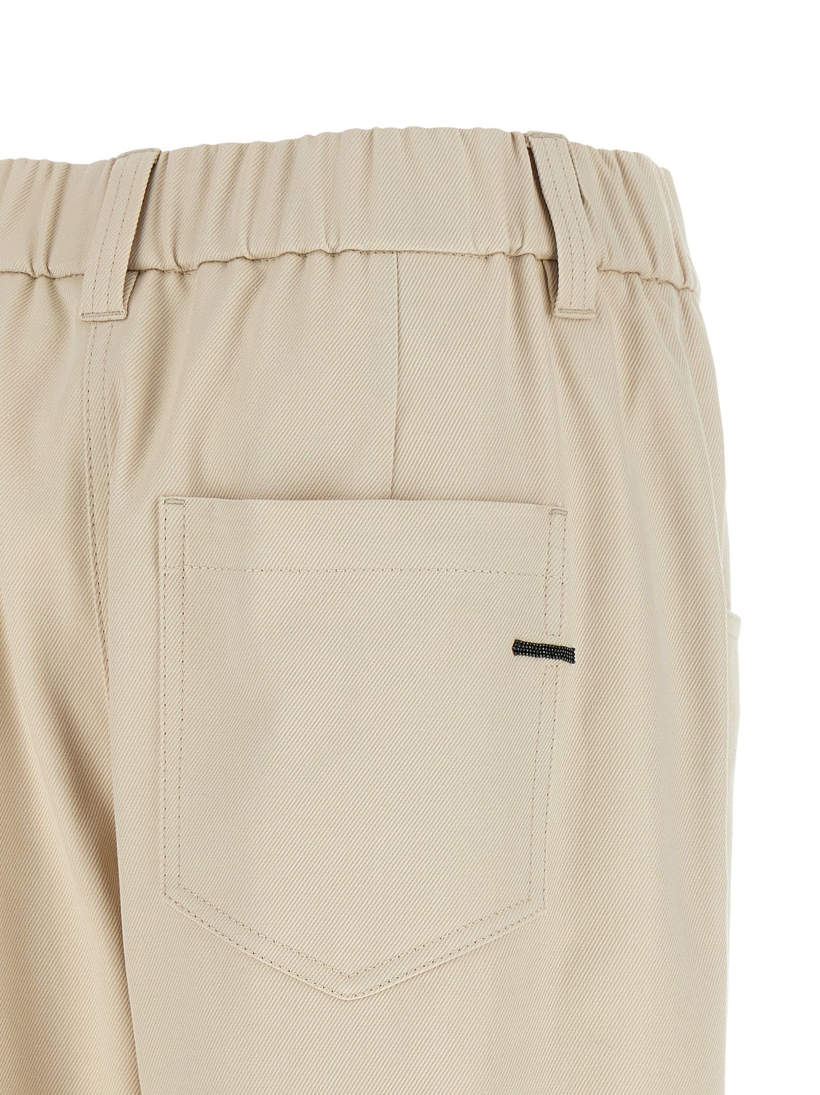 Cotton Casual Women's Pants - Brunello Cucinelli - Modalova