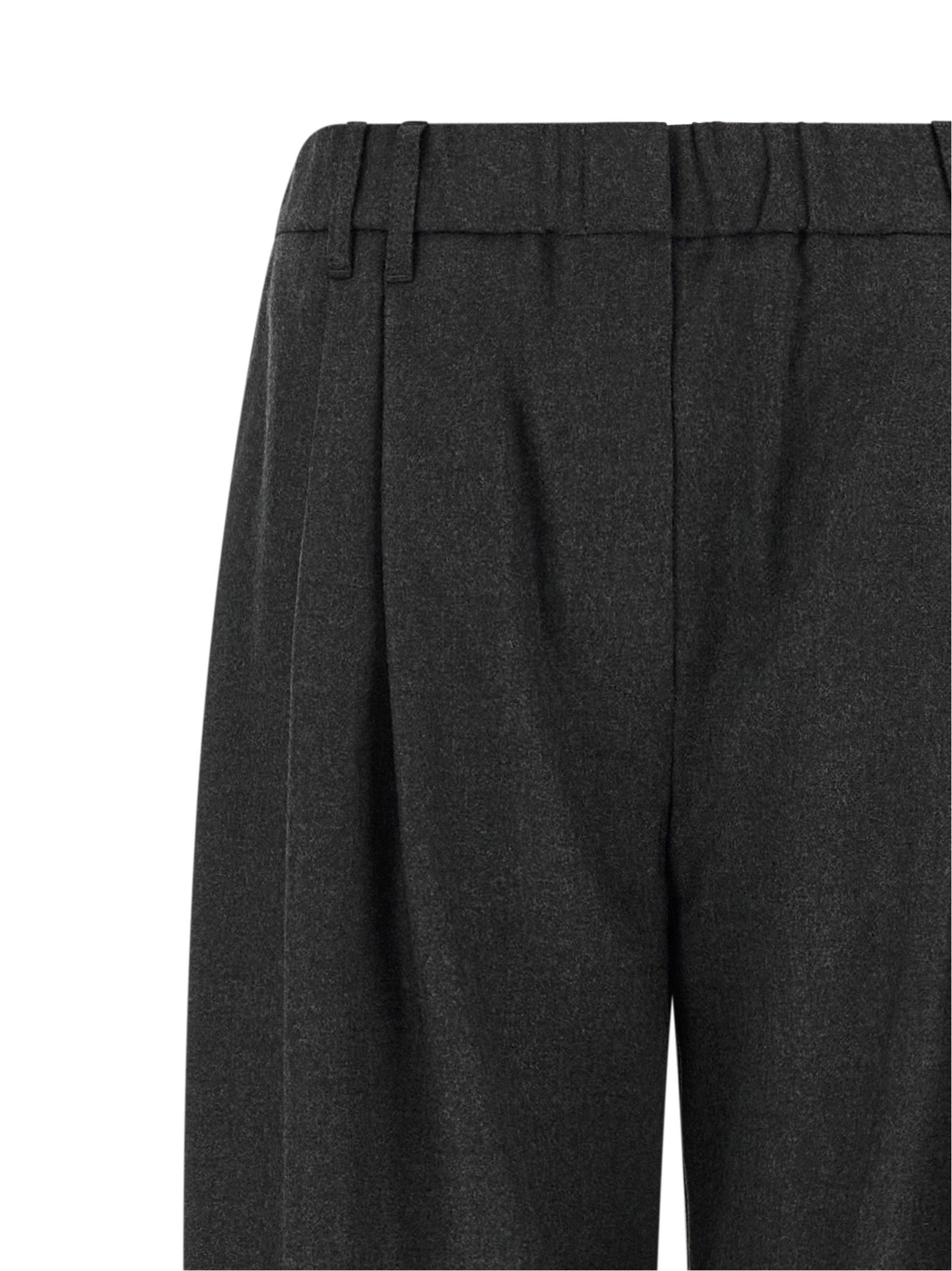 Virgin Wool Casual Women's Pants - Brunello Cucinelli - Modalova