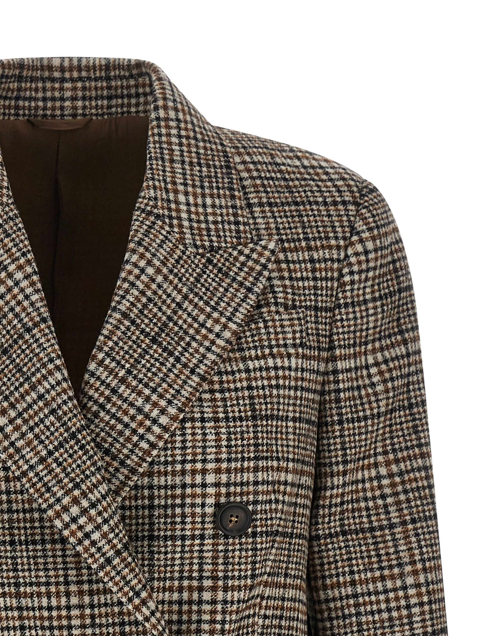 Alpaca Leather Women's Blazer - Brunello Cucinelli - Modalova