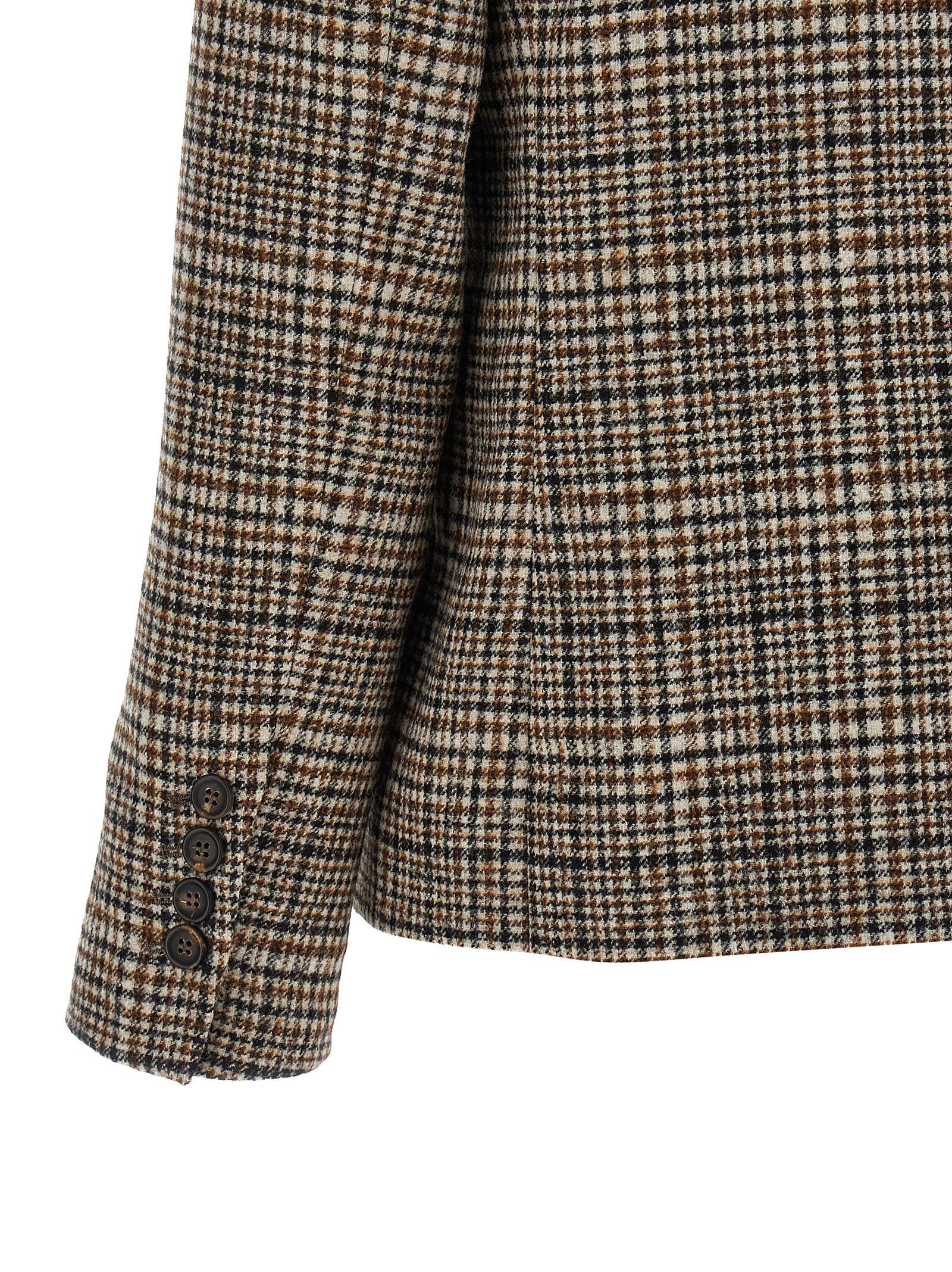 Alpaca Leather Women's Blazer - Brunello Cucinelli - Modalova