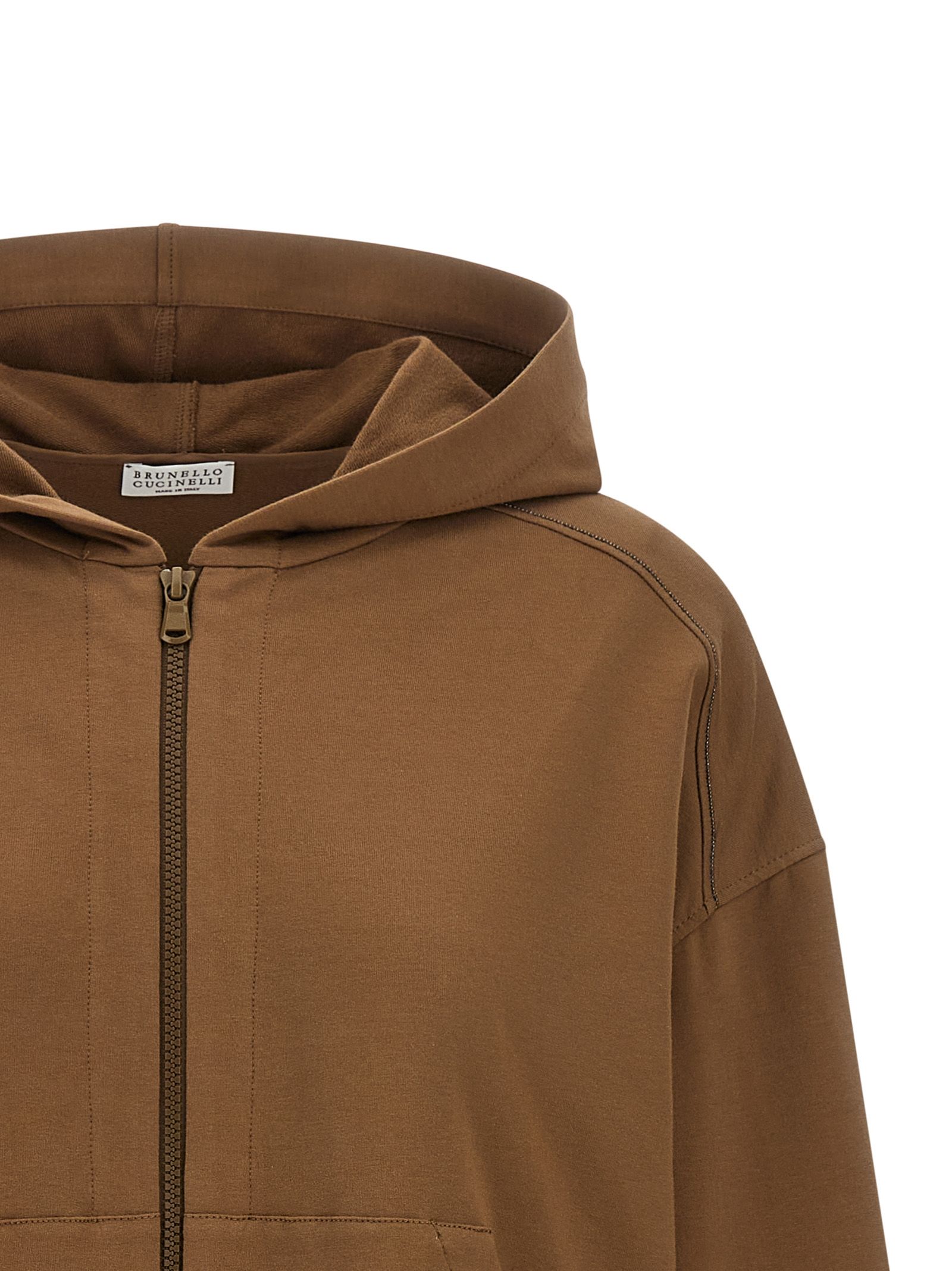 Cotton Women's Hoodie - Brunello Cucinelli - Modalova