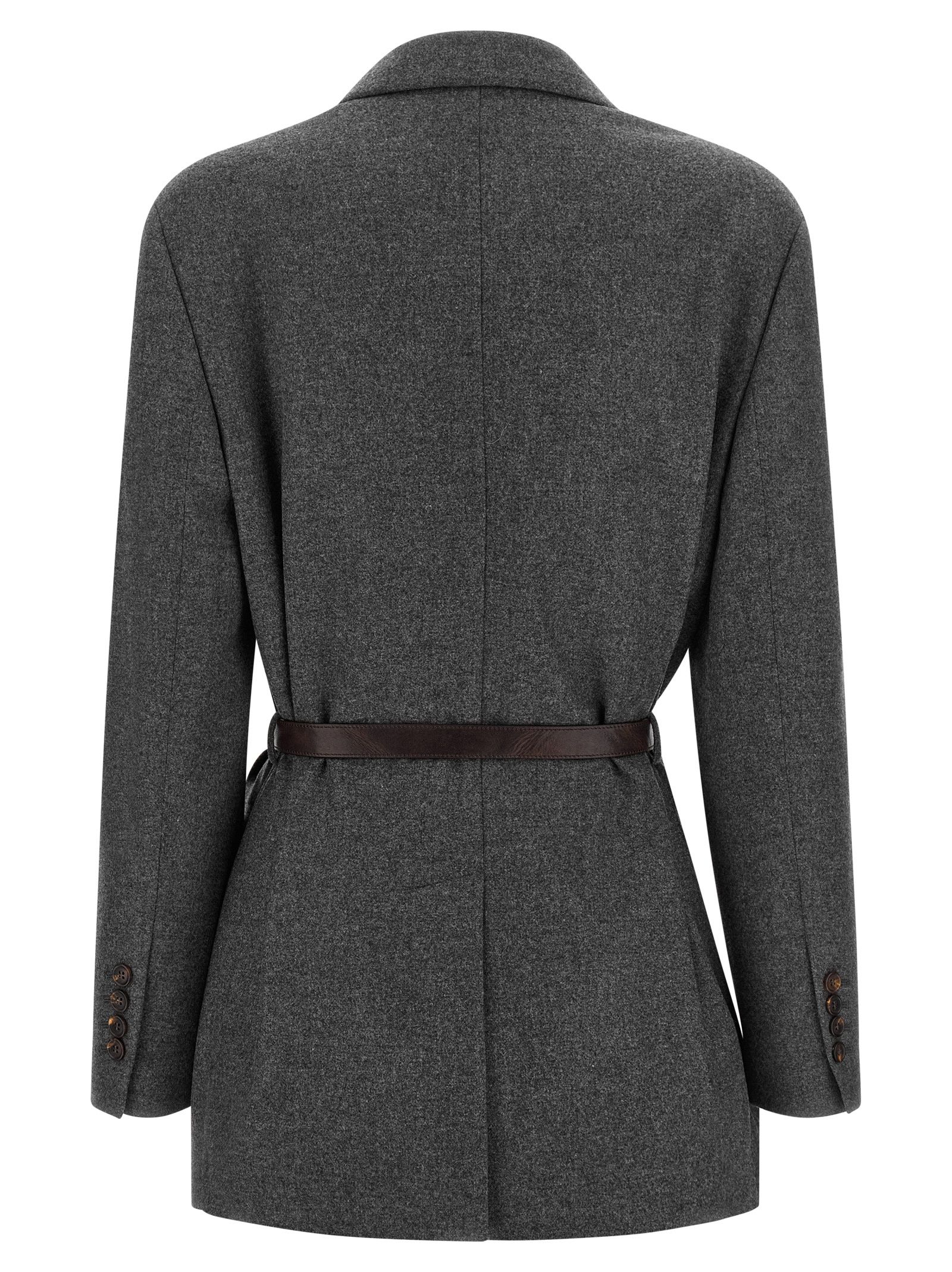 Virgin Wool Women's Blazer - Brunello Cucinelli - Modalova