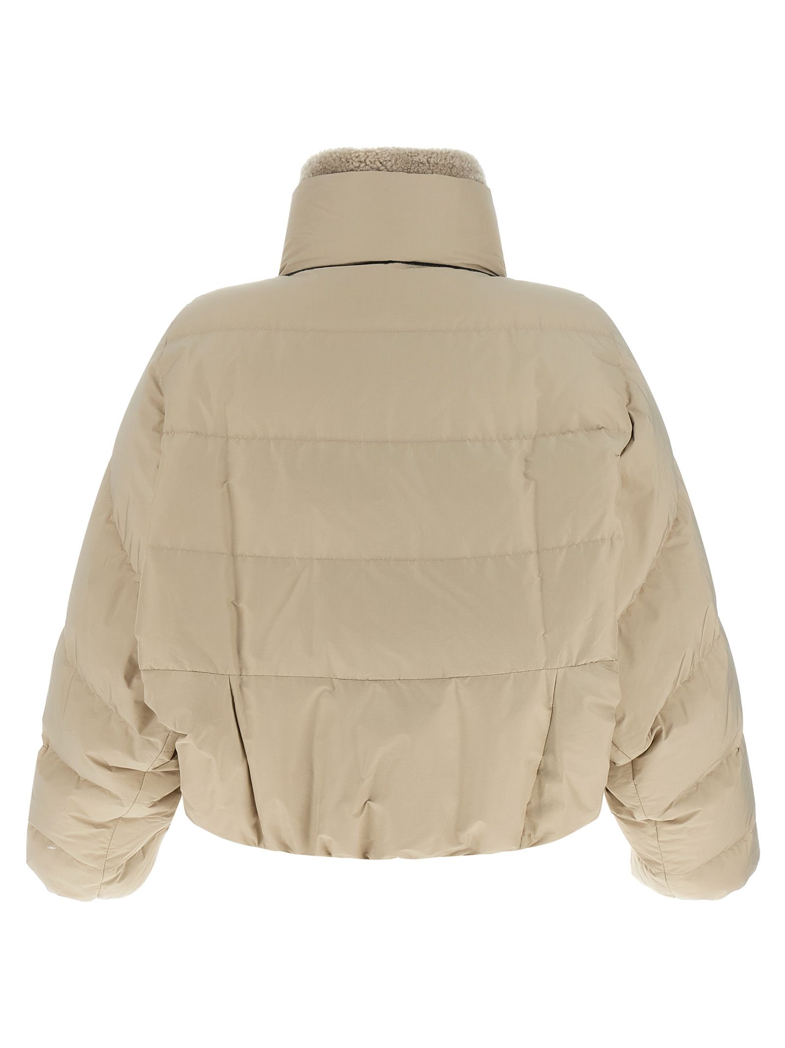 Cotton Full-Length Women's Jacket - Brunello Cucinelli - Modalova