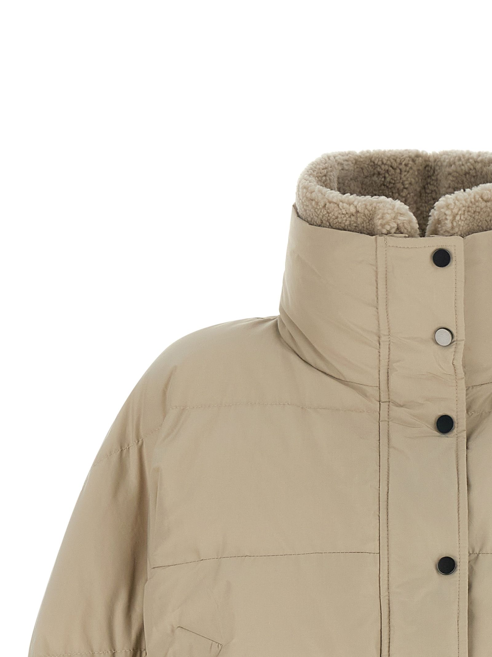Cotton Full-Length Women's Jacket - Brunello Cucinelli - Modalova