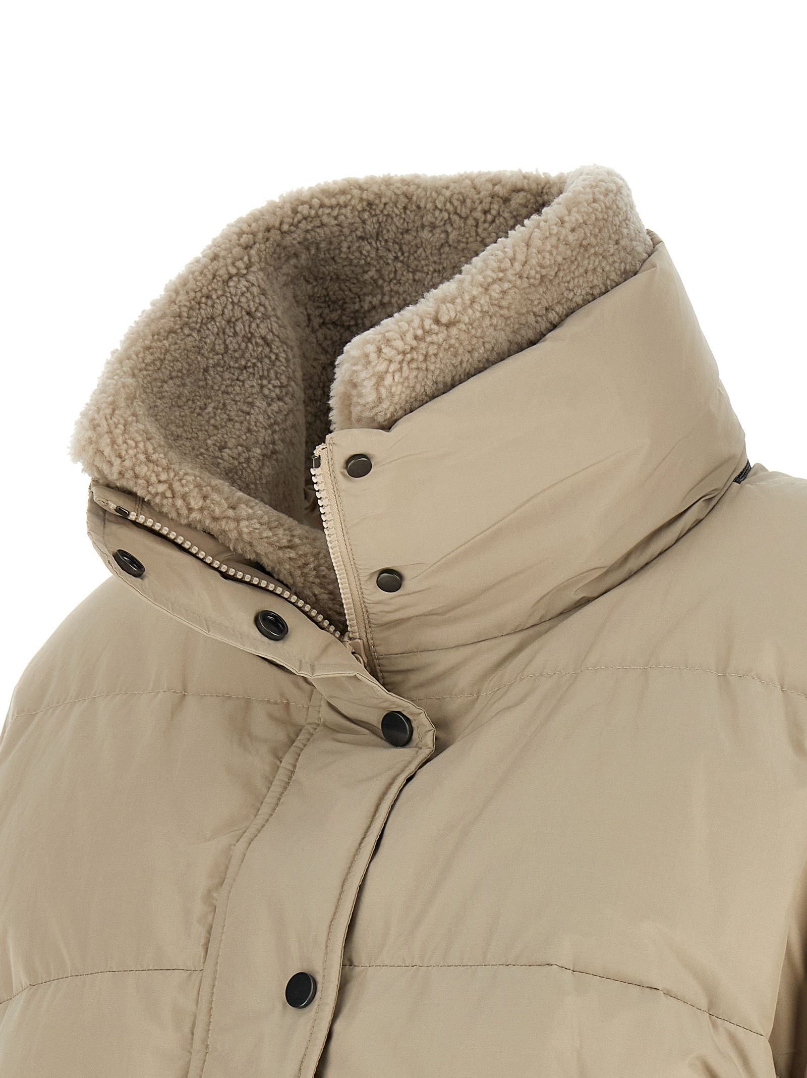 Cotton Full-Length Women's Jacket - Brunello Cucinelli - Modalova