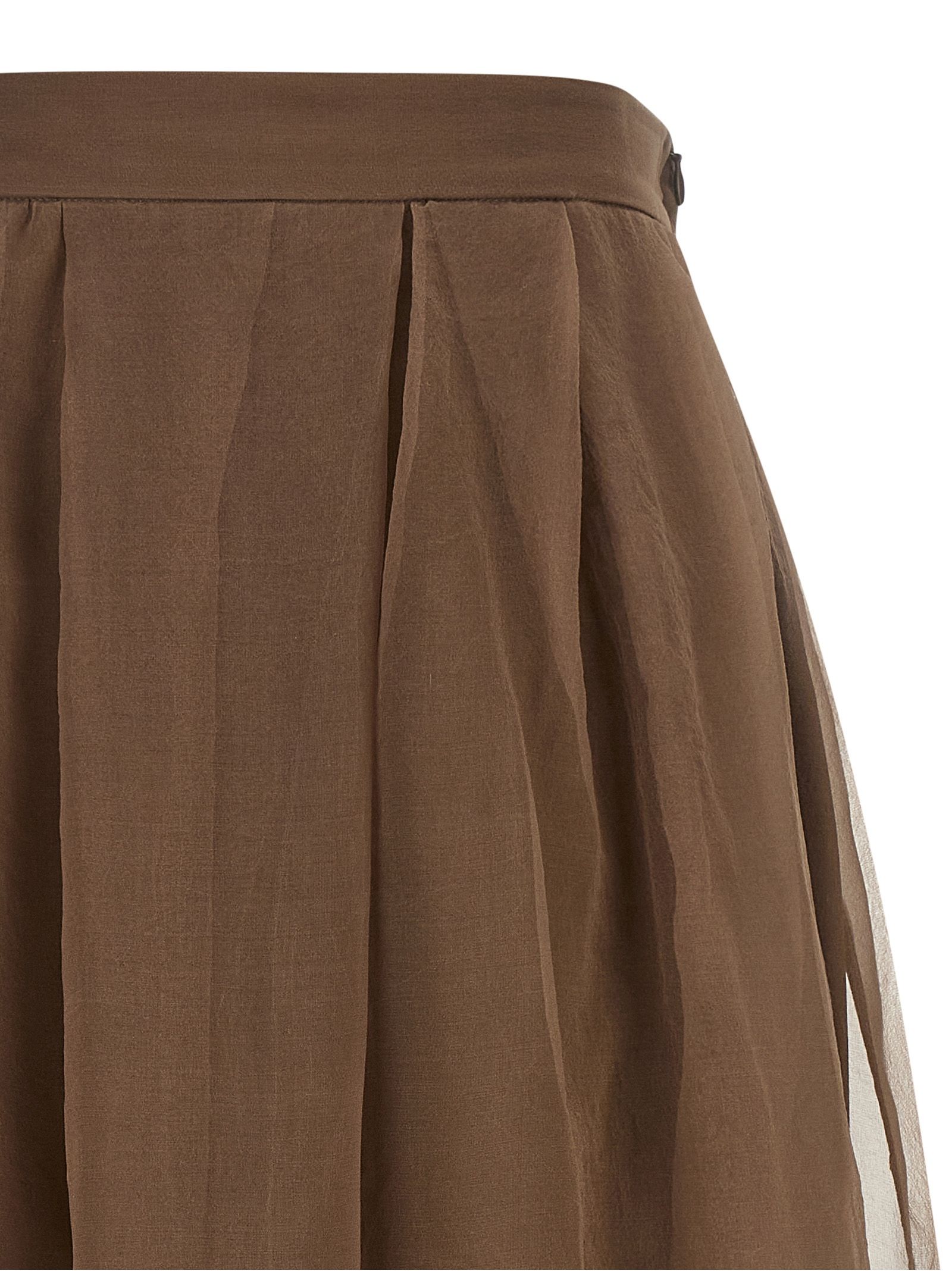 Silk Midi Women's Skirt - Brunello Cucinelli - Modalova