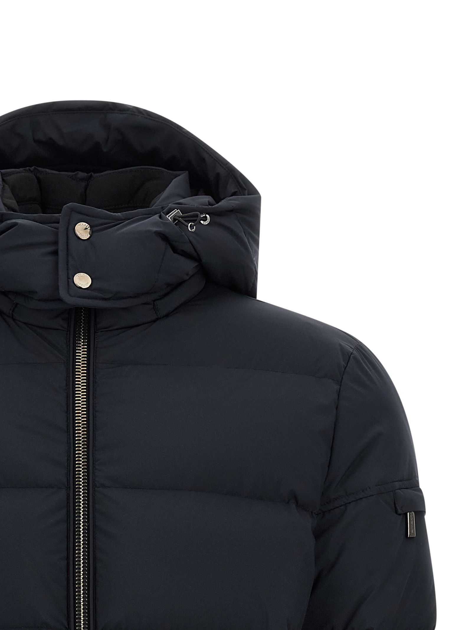 MooRER Blue Wool Men's Bomber - MooRER - Modalova