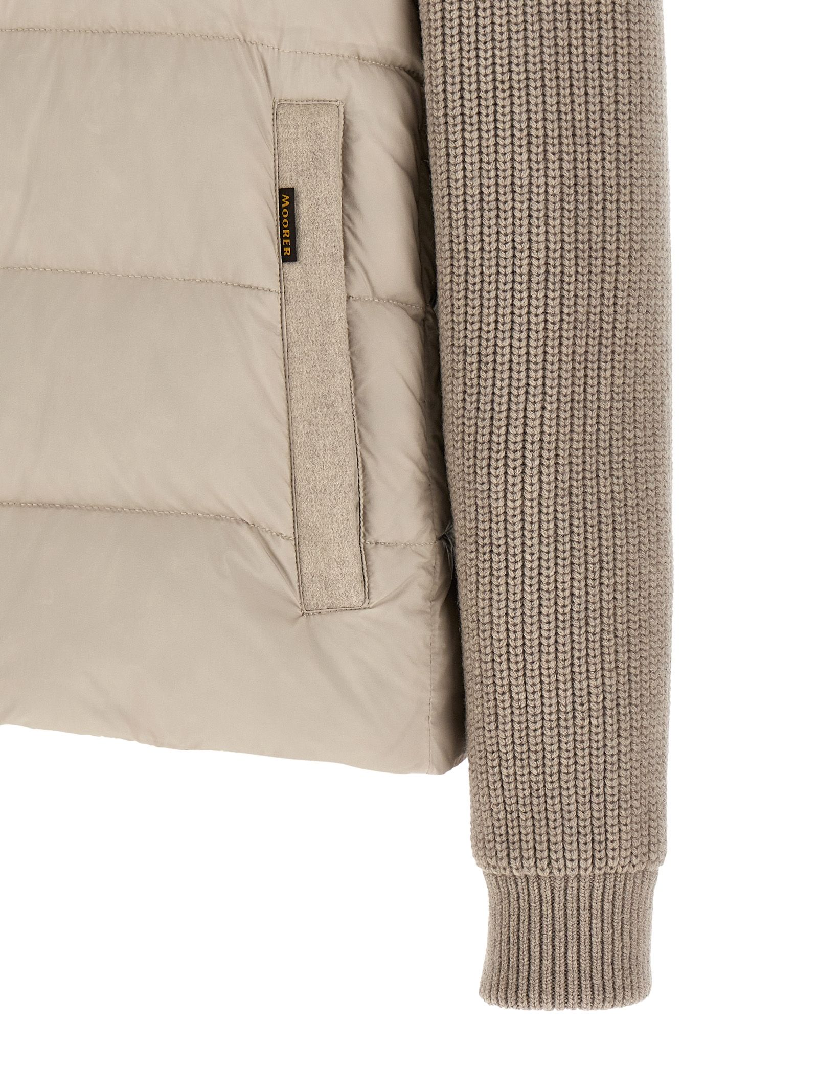Wool Full-Length Men's Jacket - MooRER - Modalova