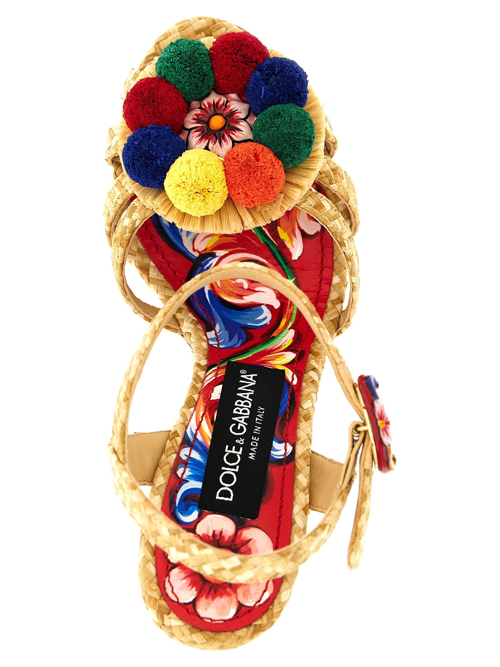 Viscose Stiletto Heel Women's Sandals - Dolce & Gabbana - Modalova