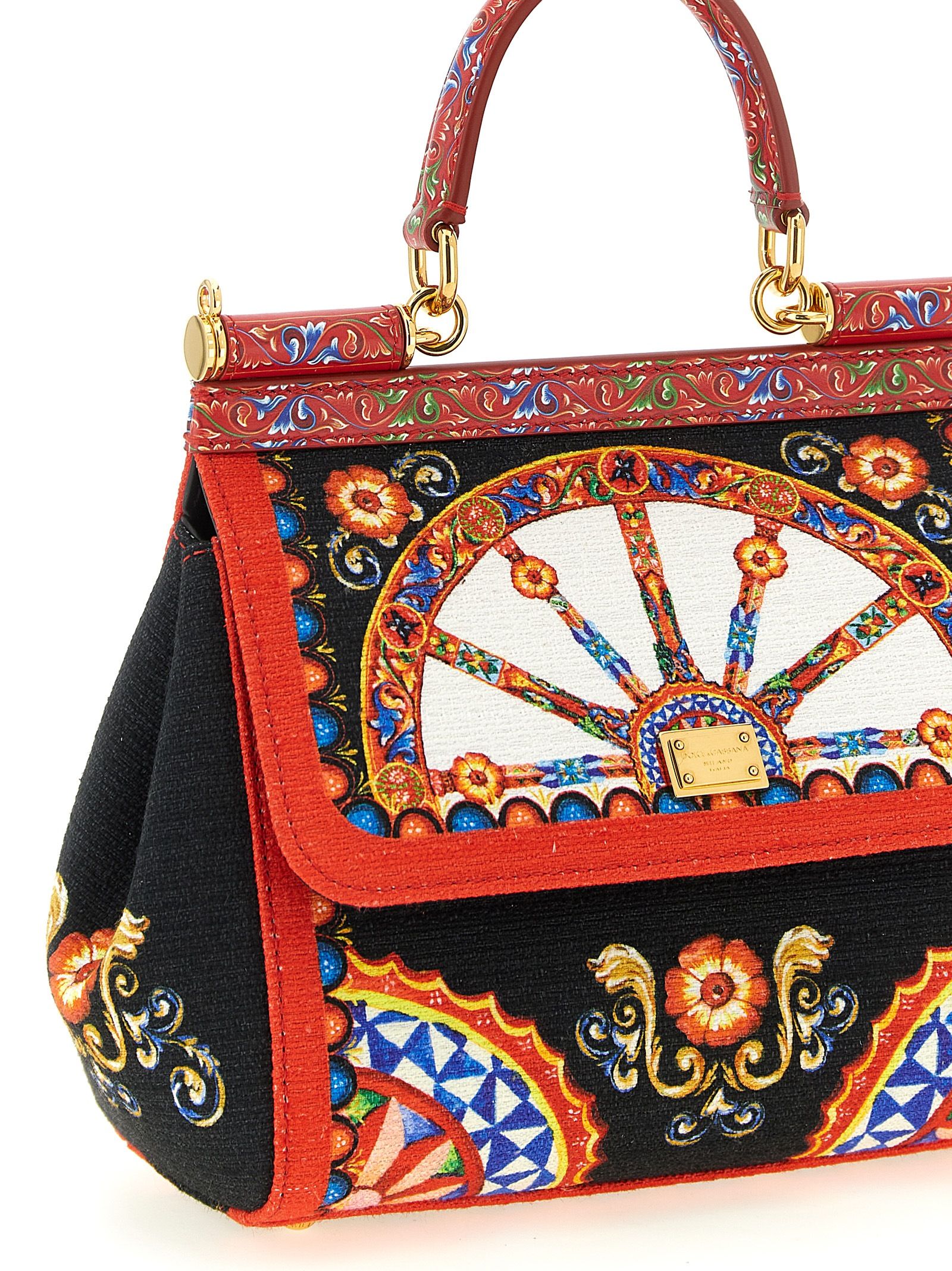 Cotton Women's Handbag - Dolce & Gabbana - Modalova
