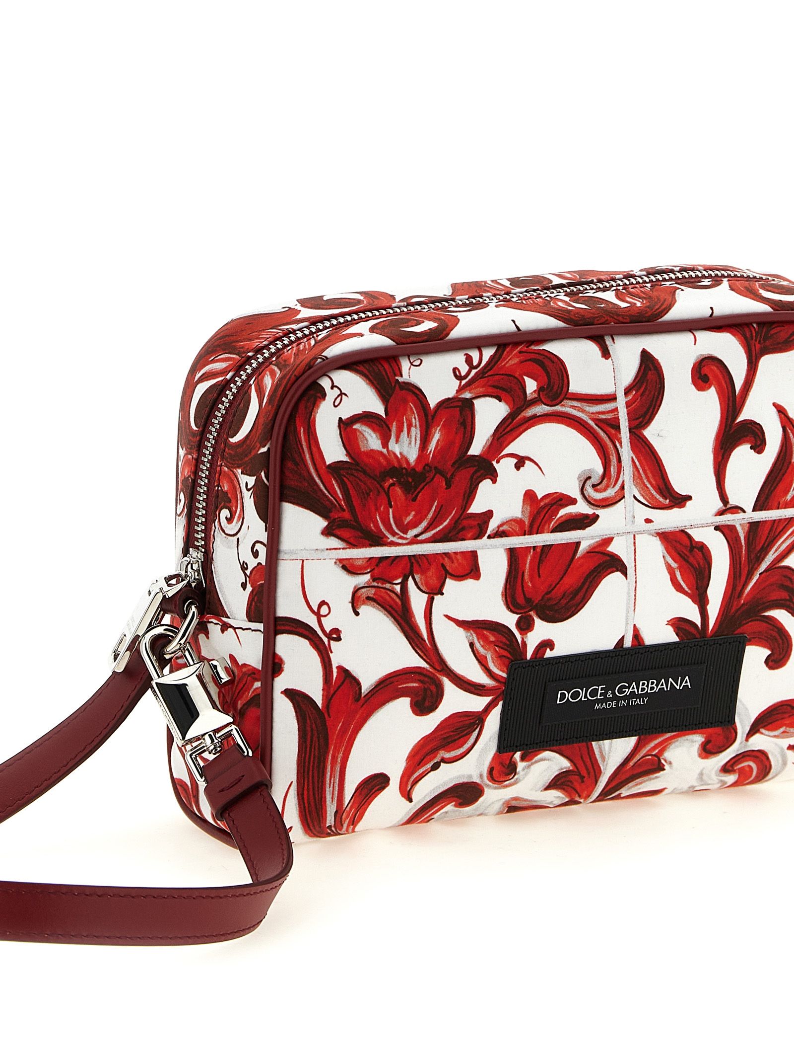 Calfskin Men's Handbag - Dolce & Gabbana - Modalova