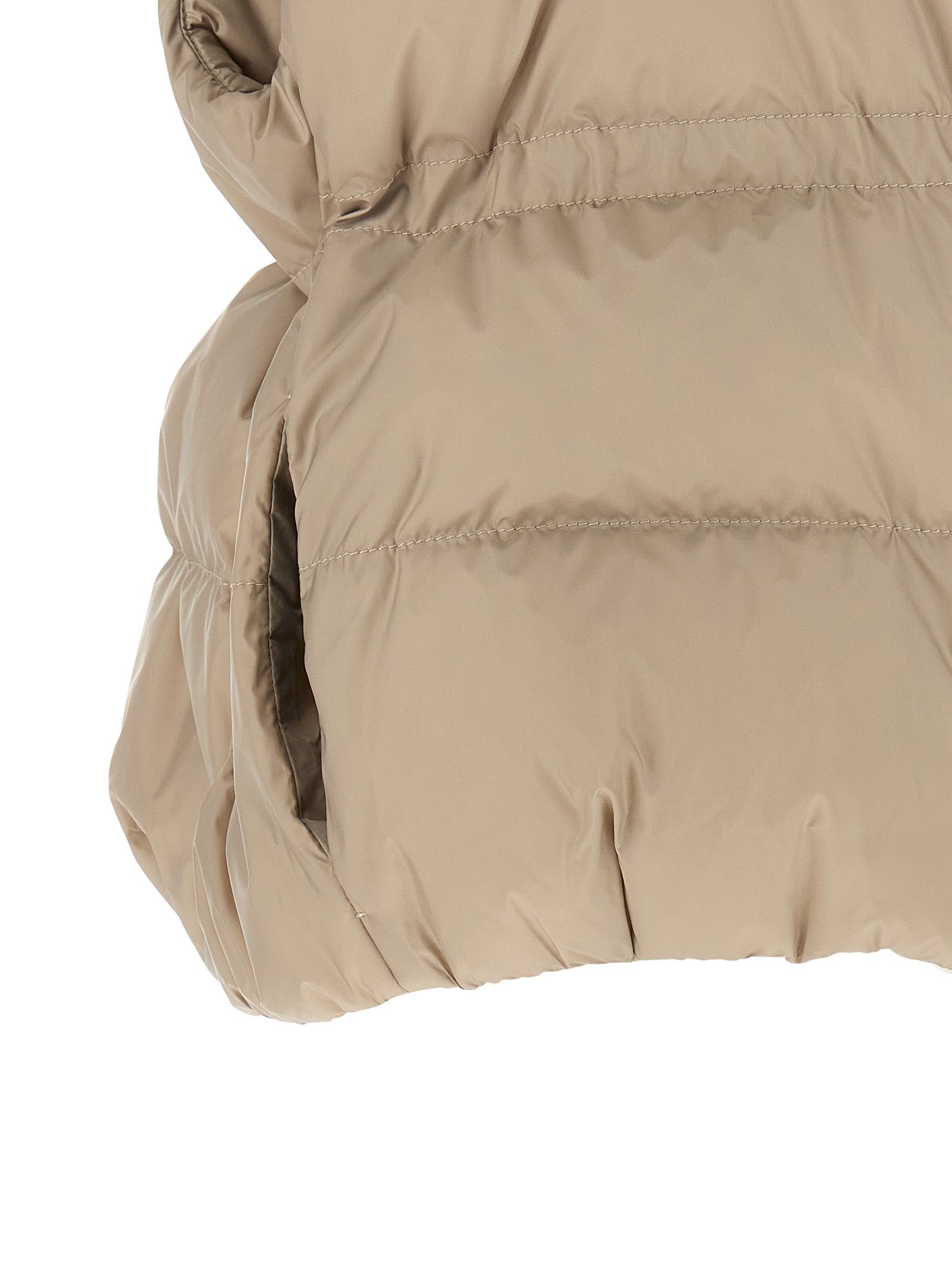 Polyester Sleeveless Women's Jacket - Brunello Cucinelli - Modalova