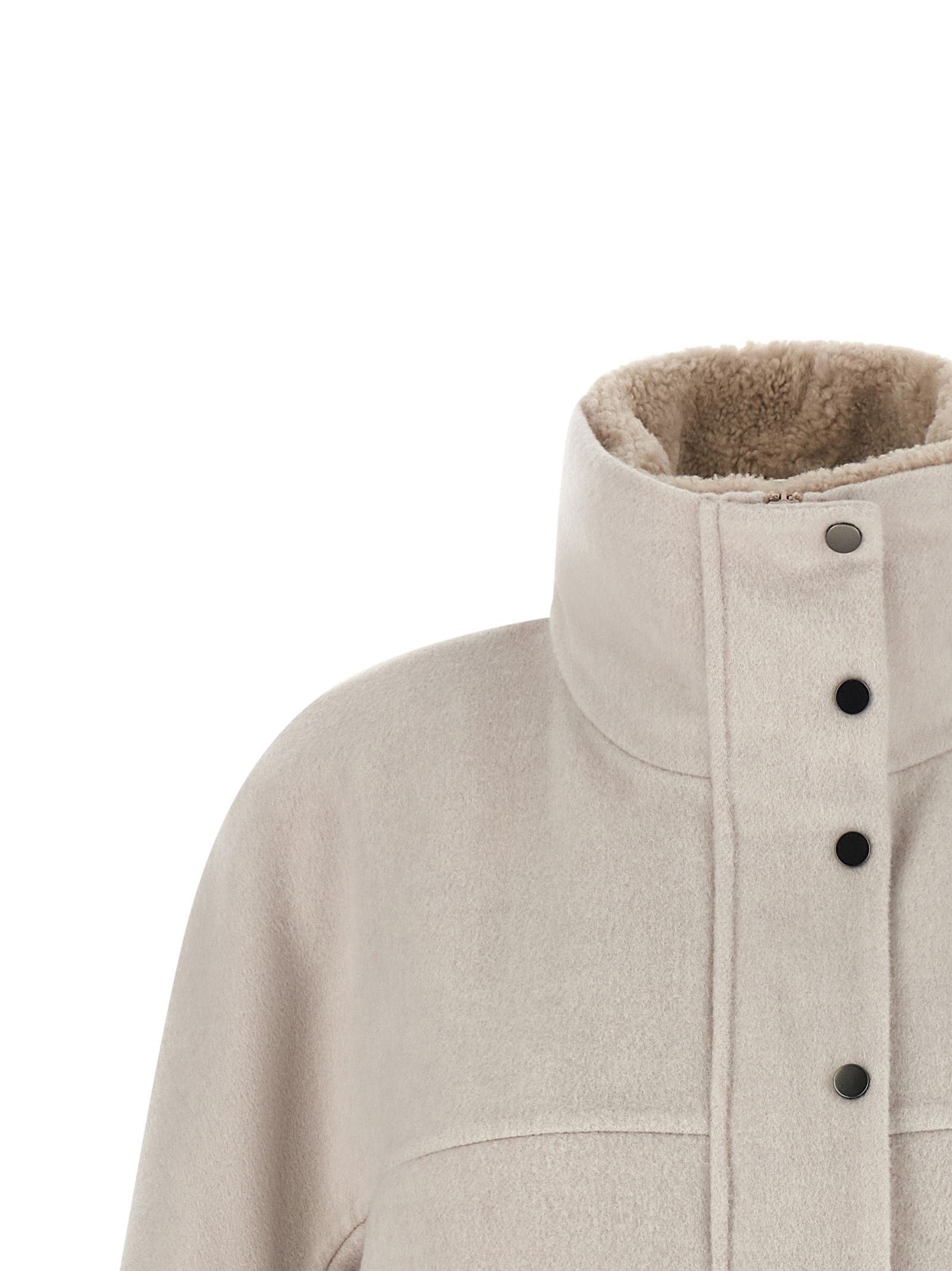 Virgin Wool Women's Coat - Brunello Cucinelli - Modalova