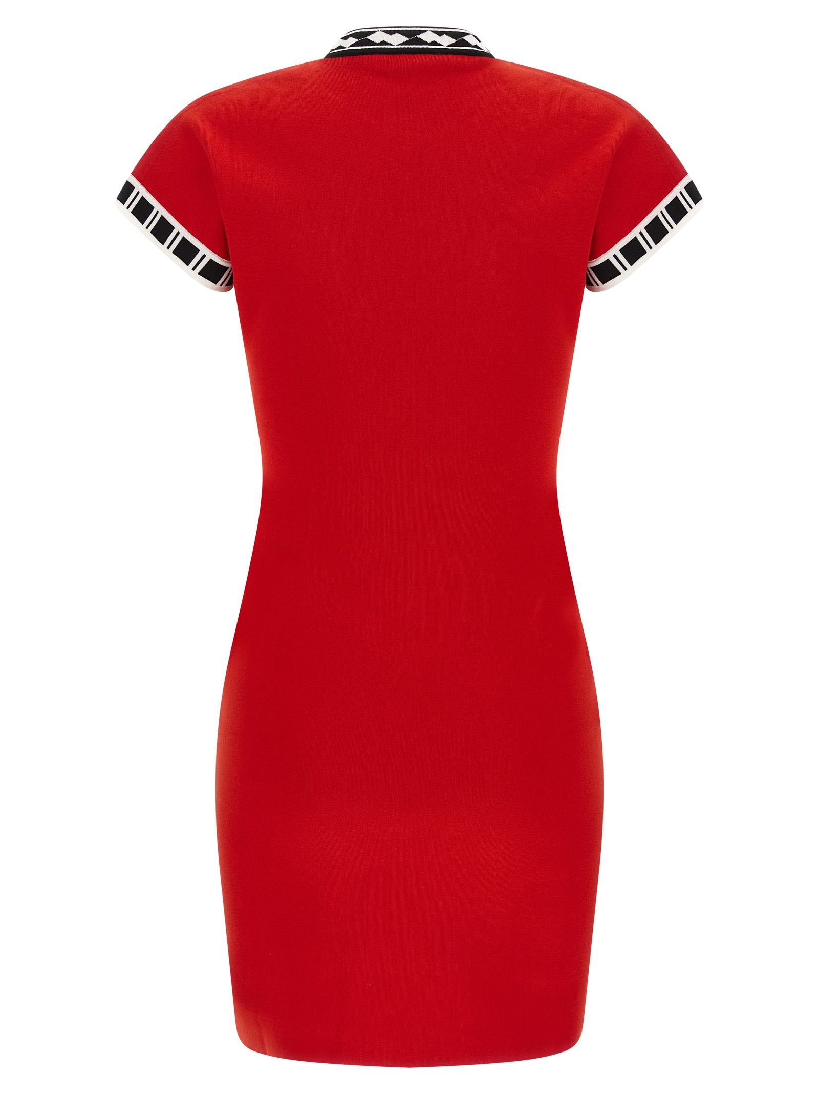 Cotton Short Women's Dress - Versace - Modalova