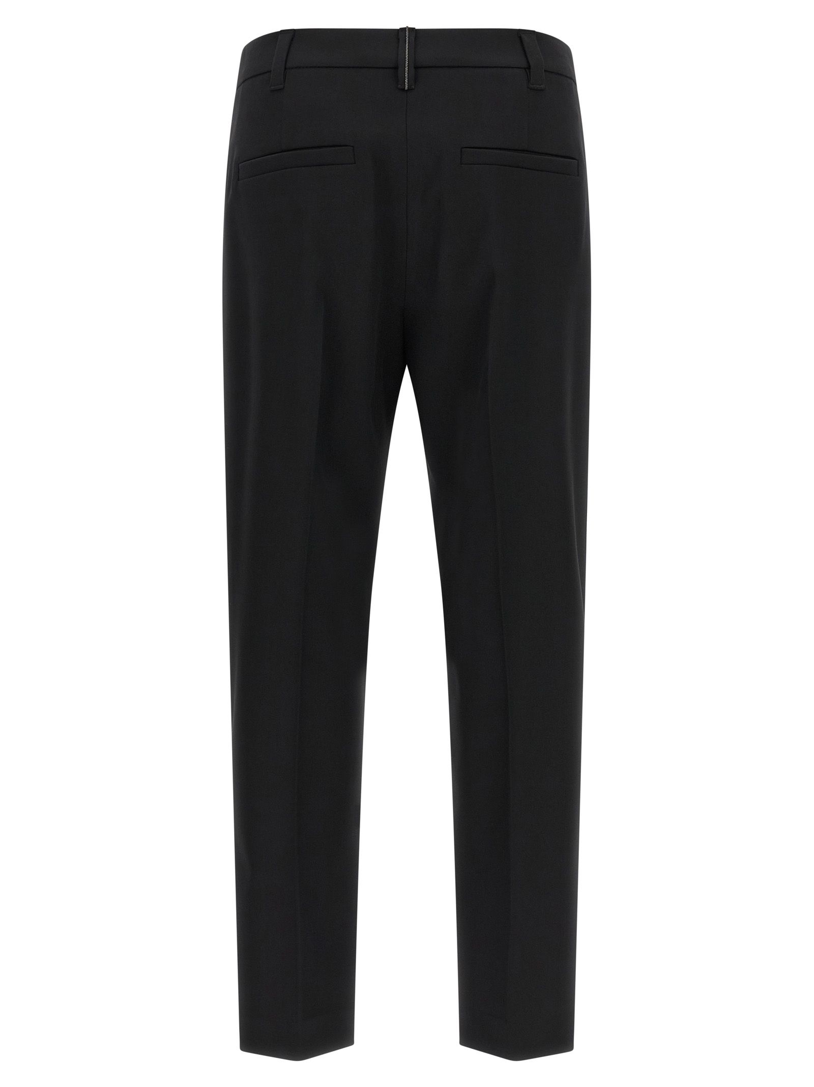 Virgin Wool Dress Women's Pants - Brunello Cucinelli - Modalova