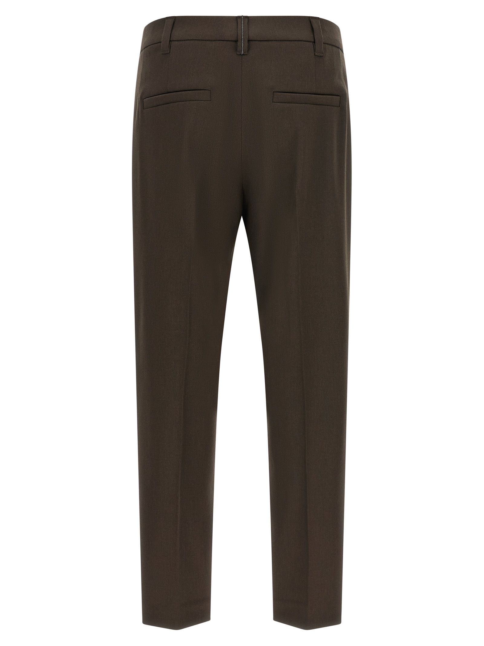 Virgin Wool Dress Women's Pants - Brunello Cucinelli - Modalova