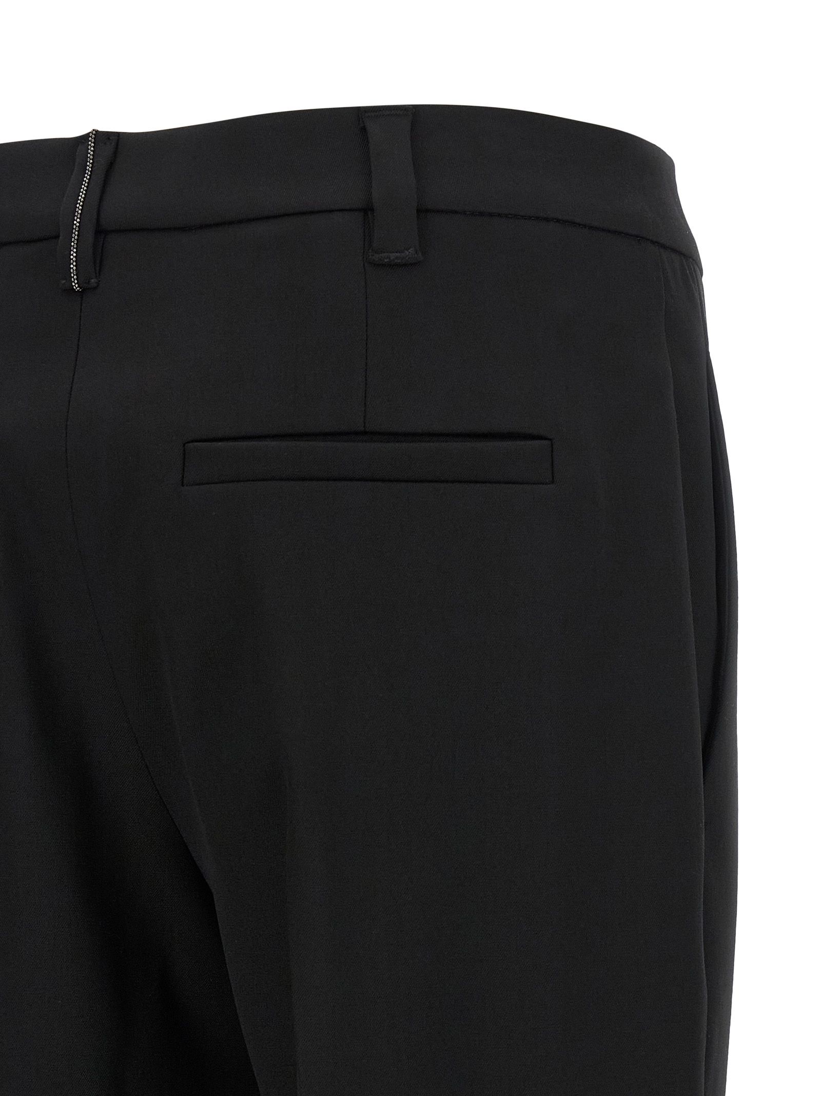 Virgin Wool Dress Women's Pants - Brunello Cucinelli - Modalova