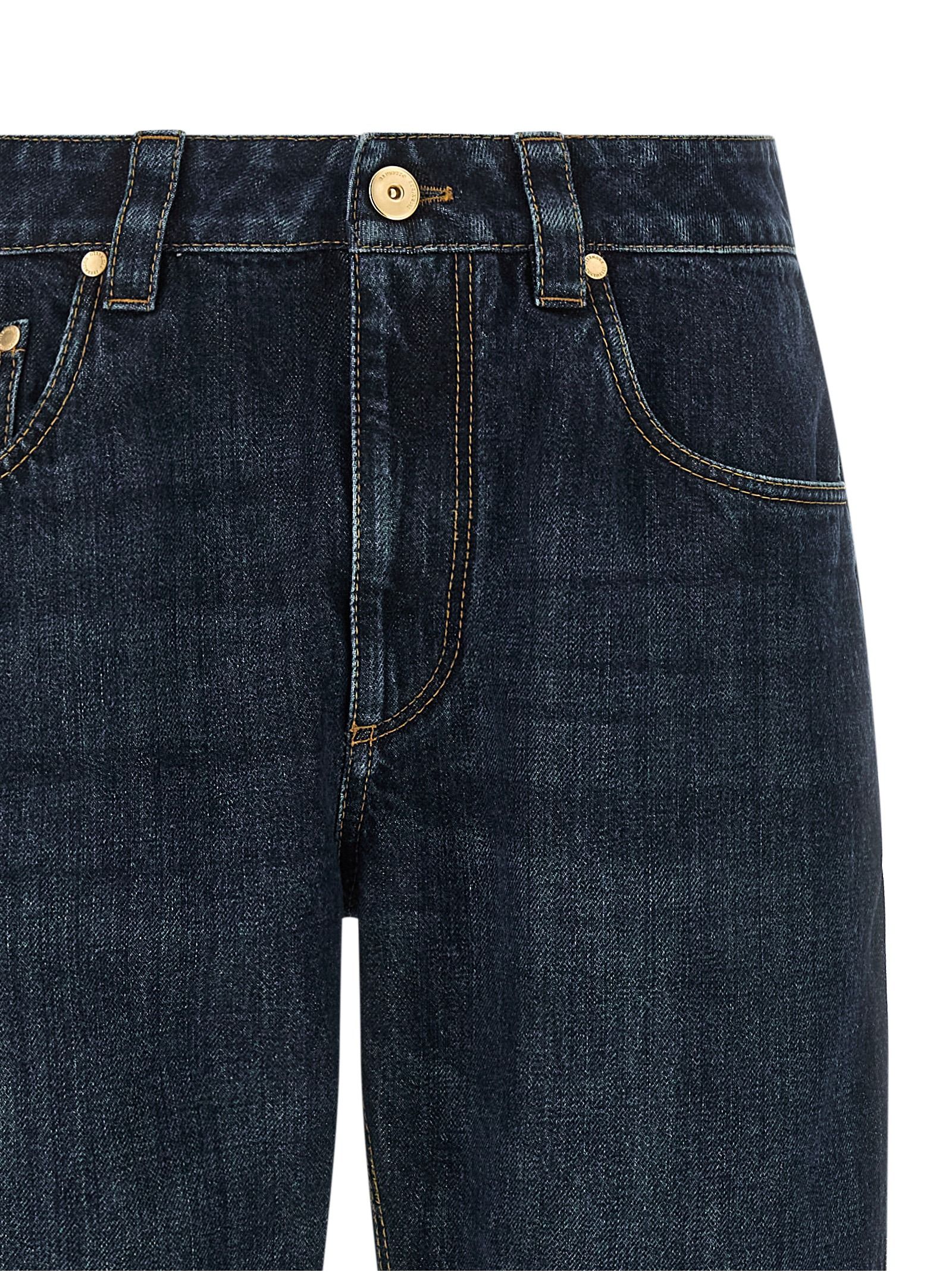 Cotton Straight-Leg Women's Jeans - Brunello Cucinelli - Modalova