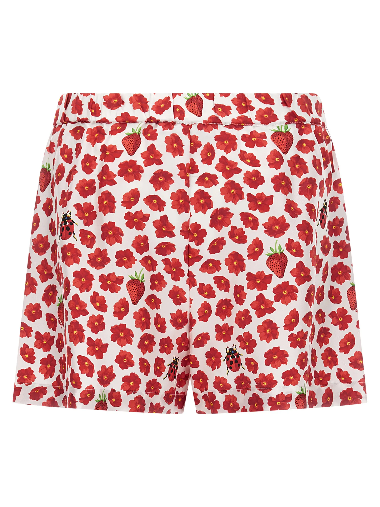 Silk Bermuda Women's Shorts - Versace - Modalova
