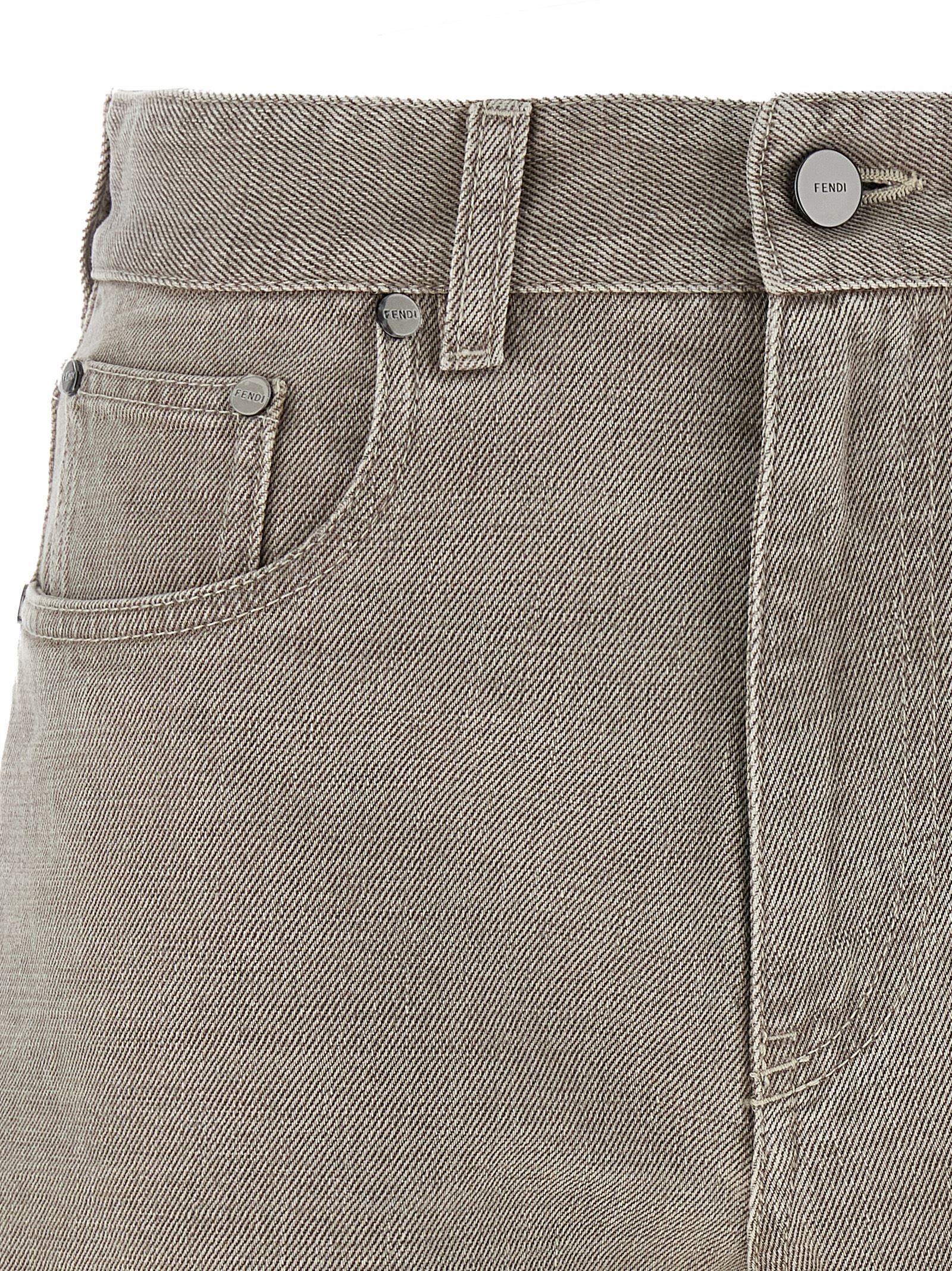 Cotton Bermuda Women's Shorts - Fendi - Modalova