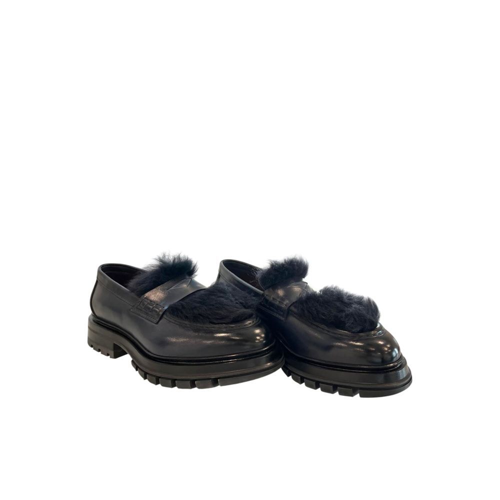 Leather Men Men's Loafer - Santoni - Modalova