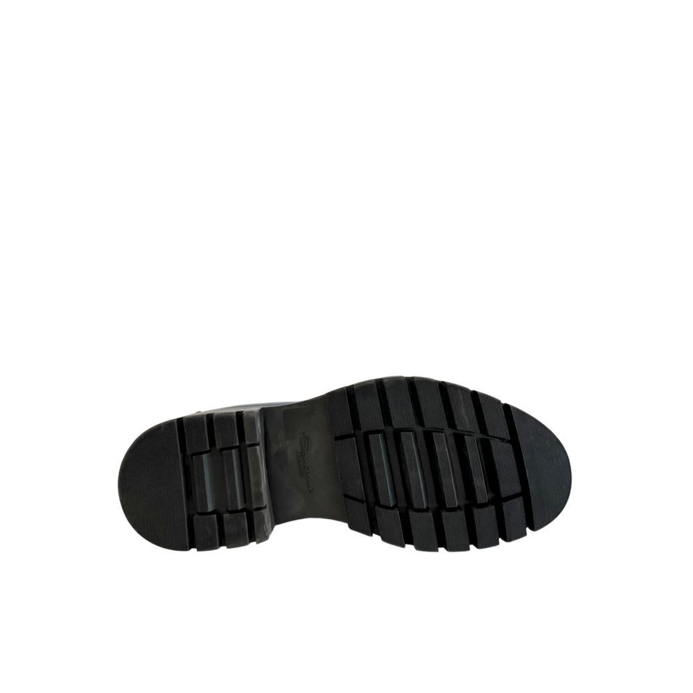 Leather Men Men's Loafer - Santoni - Modalova