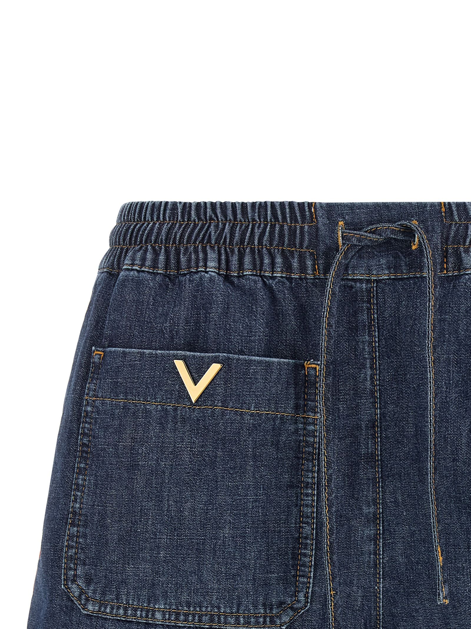 Cotton Bermuda Women's Shorts - Valentino Garavani - Modalova